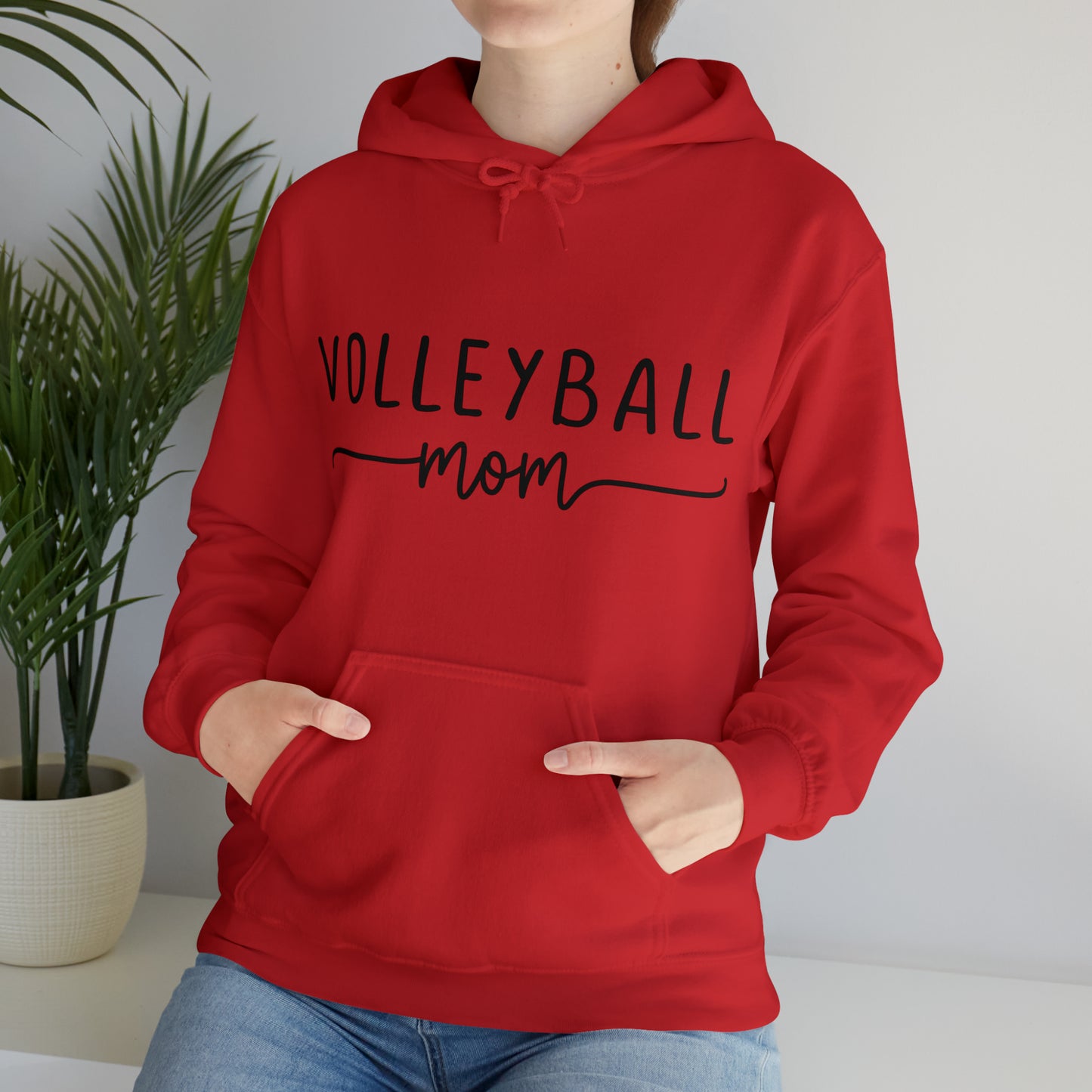 Volleyball MOM Heavy Blend™ Hooded Sweatshirt