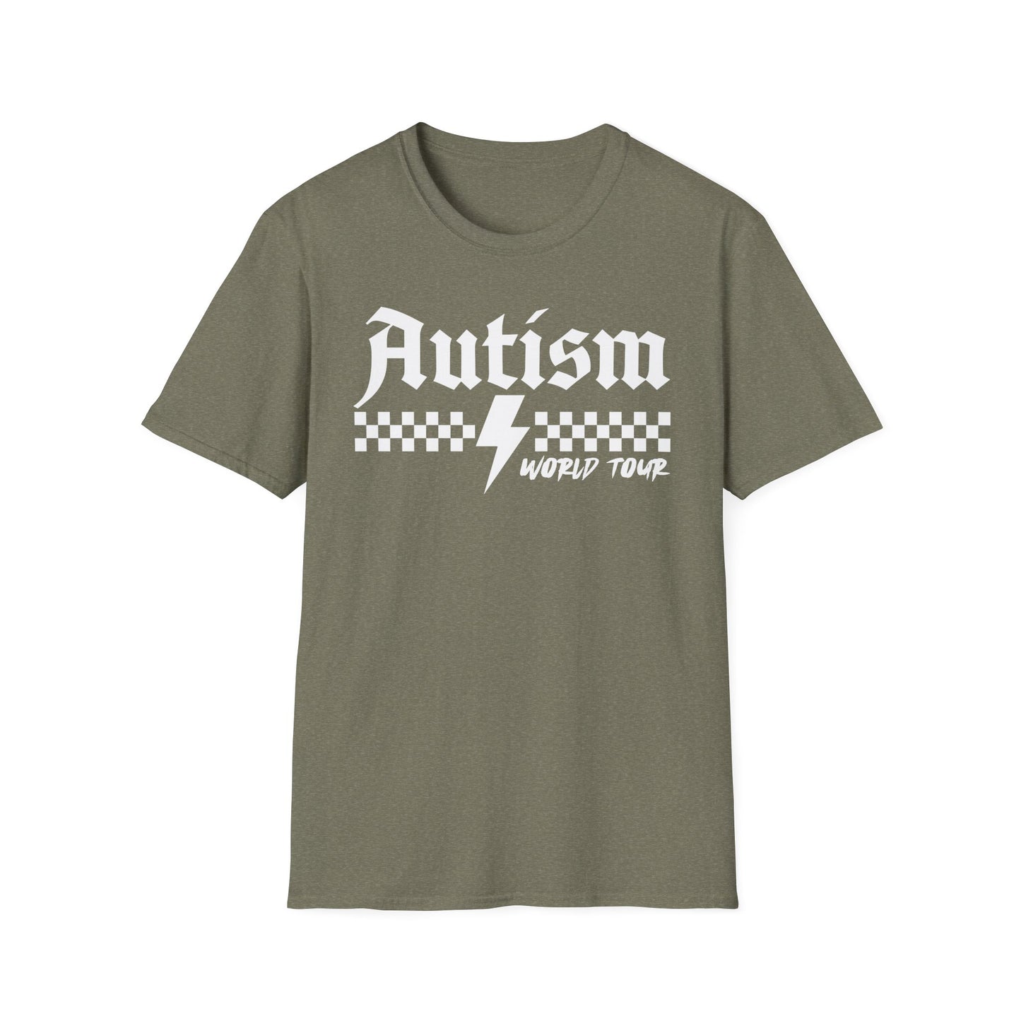 Autism World Tour F/B Softstyle T-Shirt