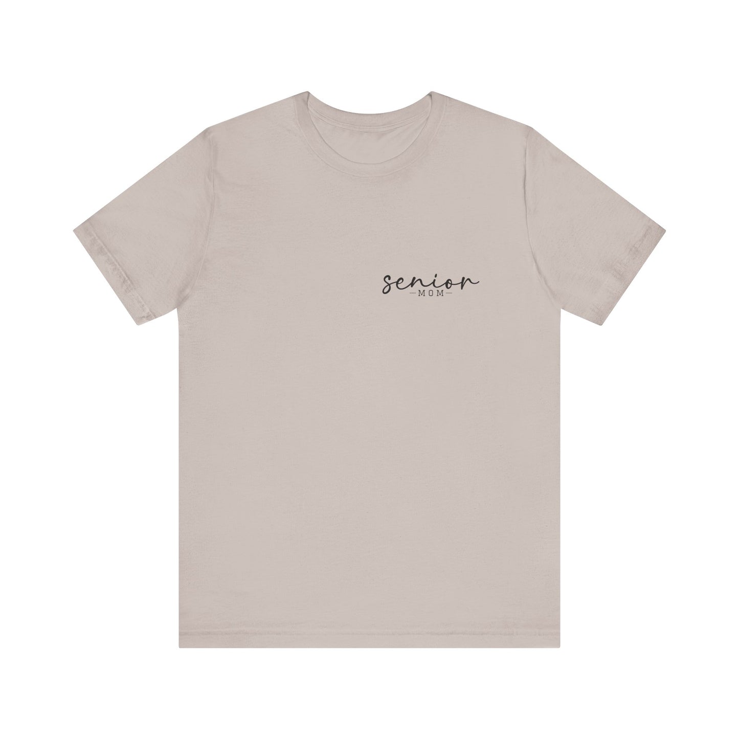 Senior Mom Pocket Jersey Short Sleeve Tee
