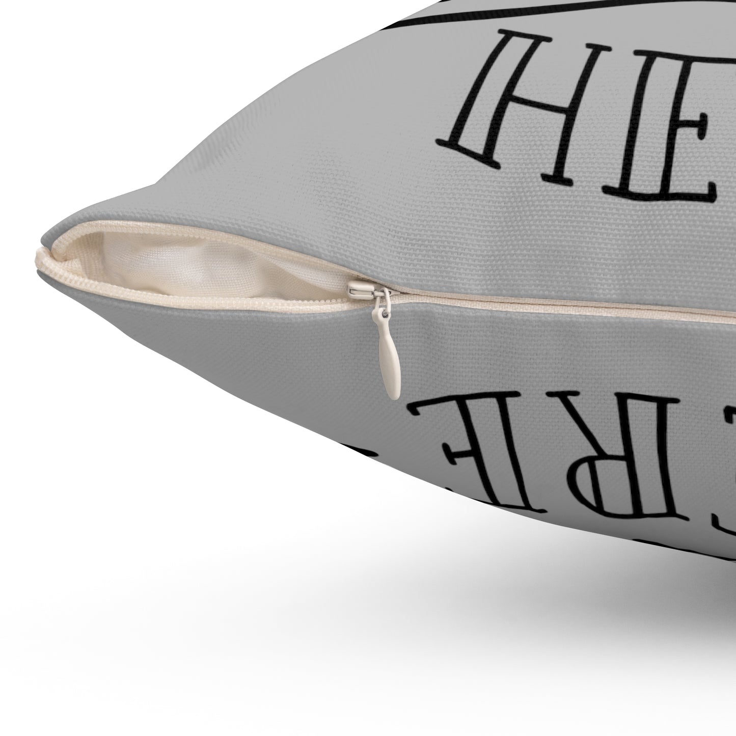 Sorry For The Mess Spun Polyester Square Pillow