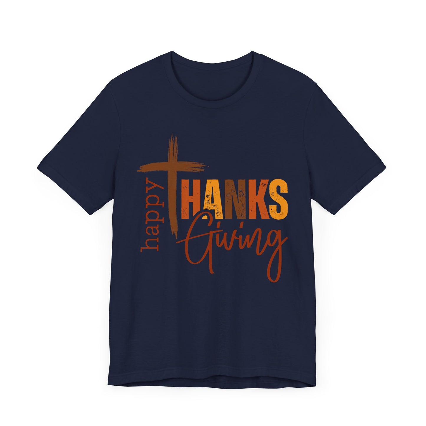 Happy Thanks Giving Jersey Short Sleeve Tee