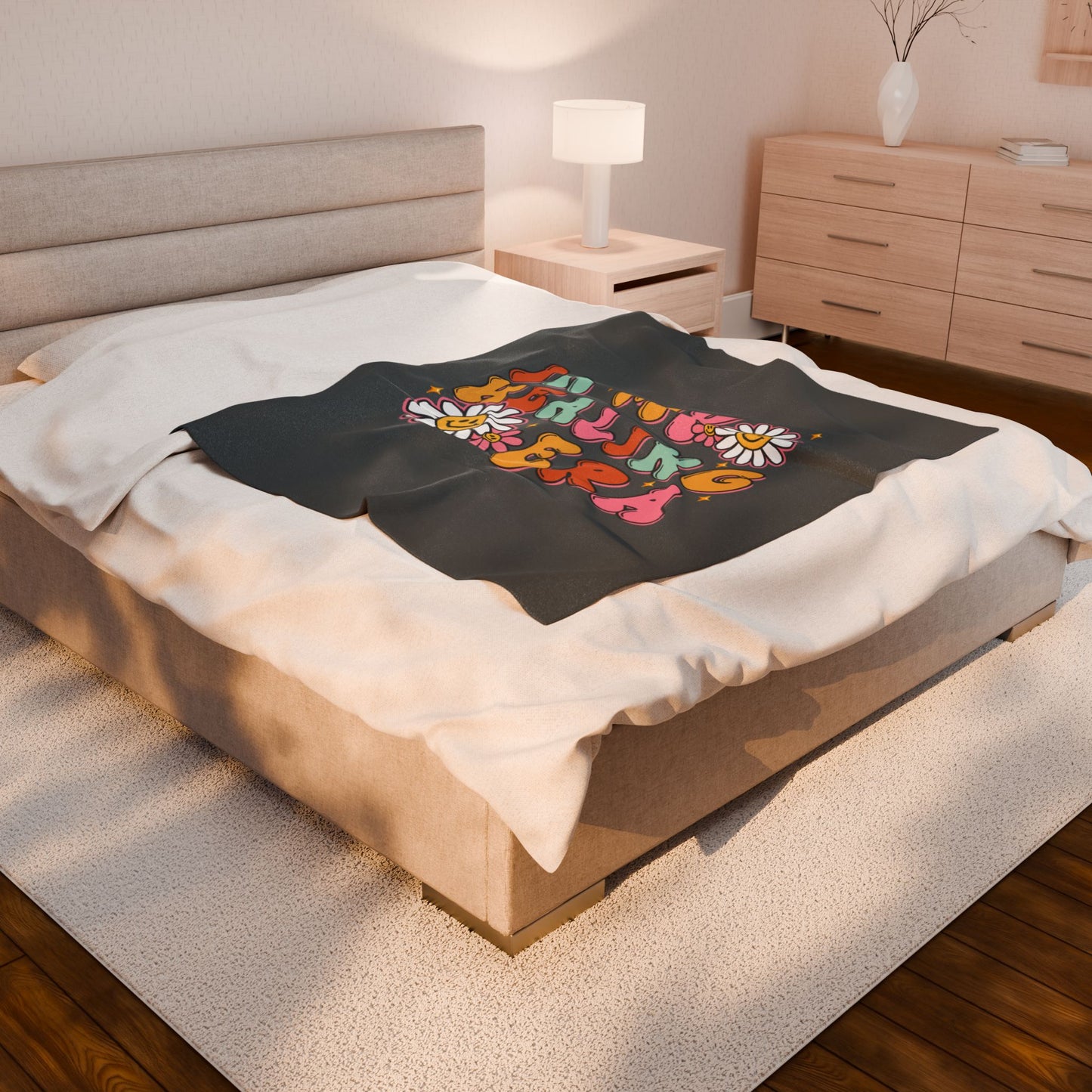 In My Healing Era Velveteen Plush Blanket