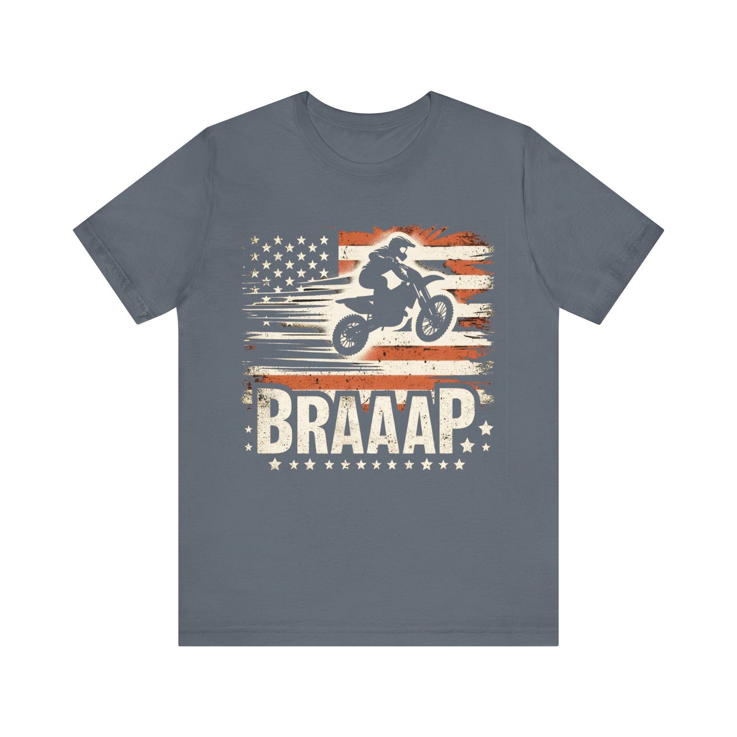 Braaap Flag Jersey Short Sleeve Tee