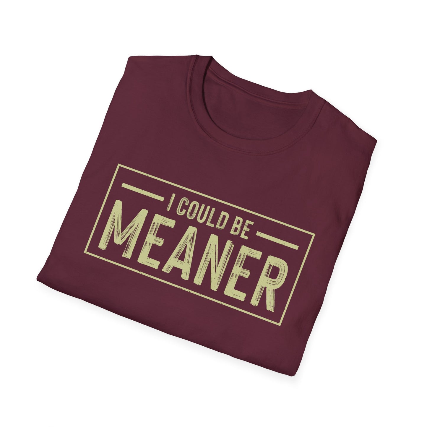 I Could Be Meaner Softstyle T-Shirt