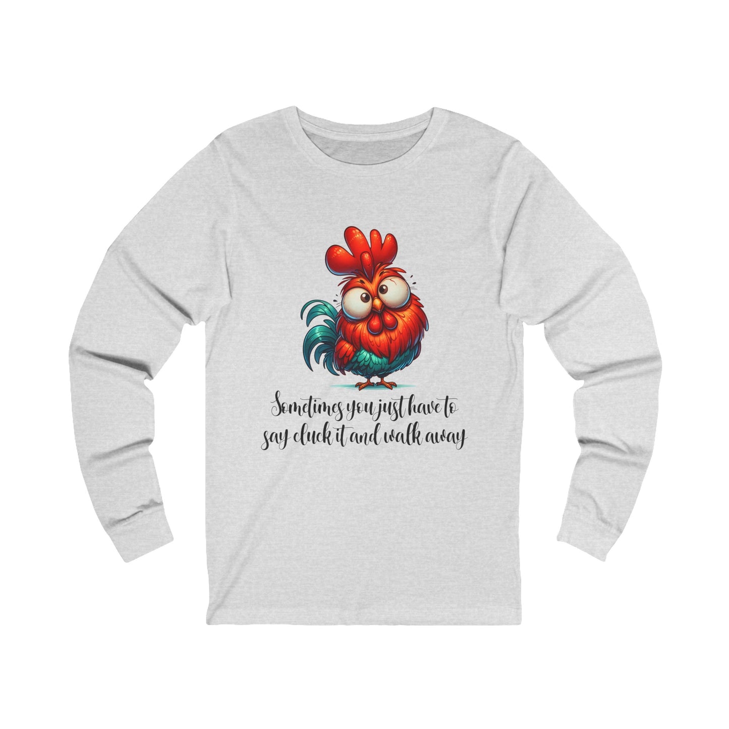 Cluck It Jersey Long Sleeve Tee