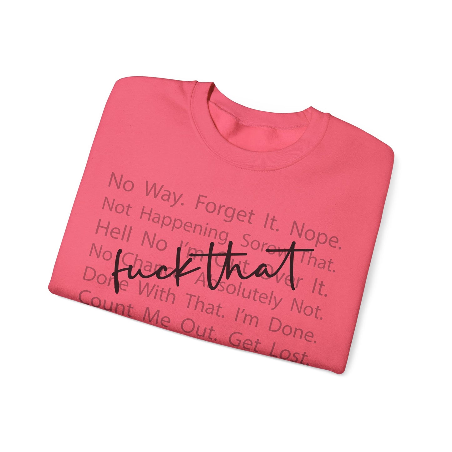 F That Heavy Blend™ Crewneck Sweatshirt