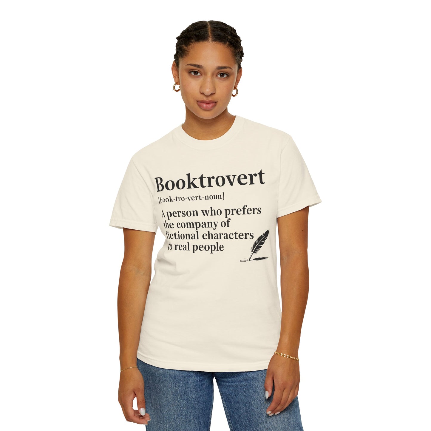 Booktrovert Garment-Dyed T-shirt