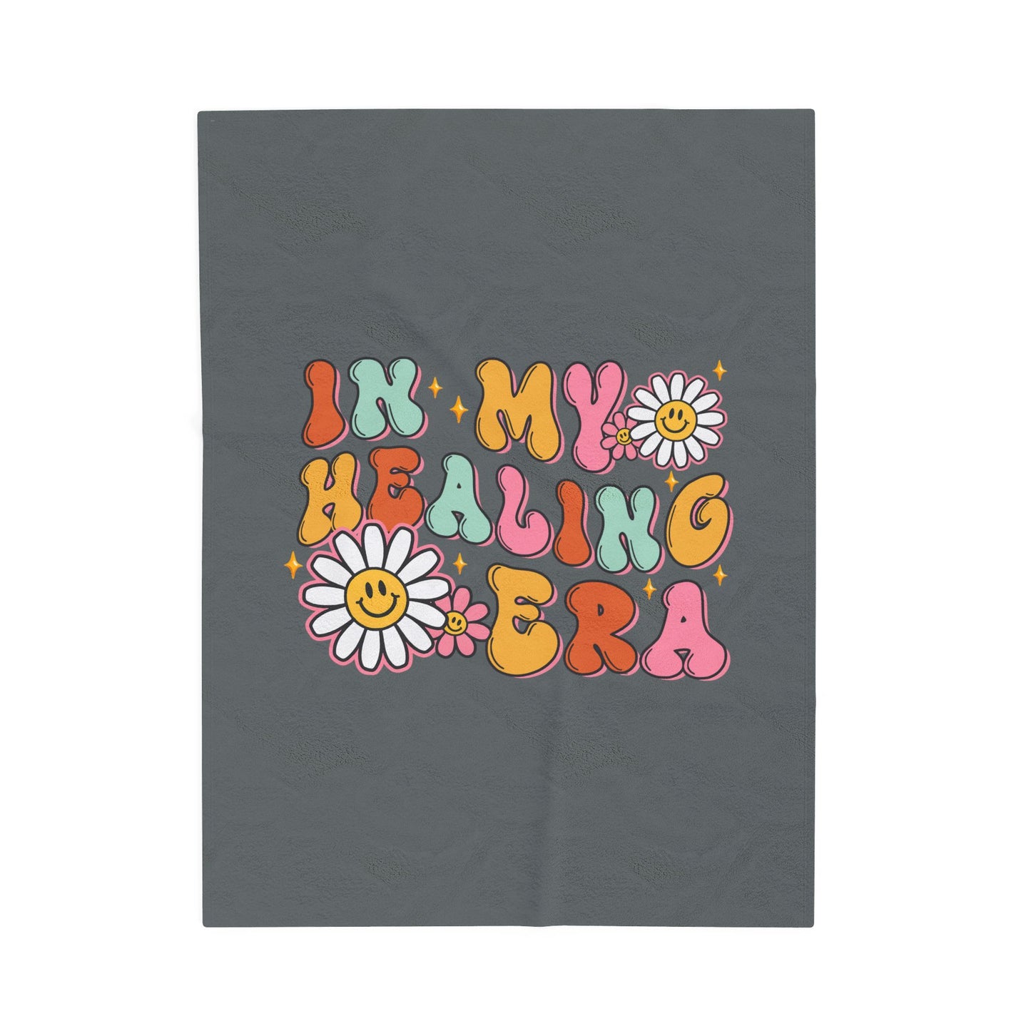 In My Healing Era Velveteen Plush Blanket