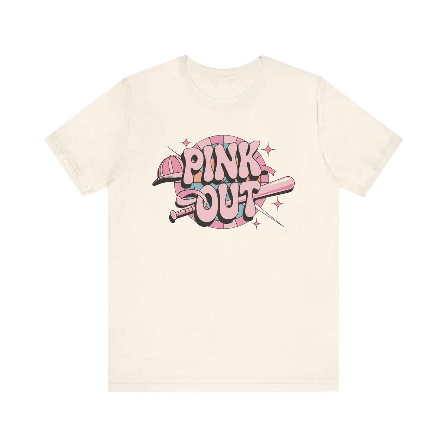Baseball Pink Out Jersey Short Sleeve Tee
