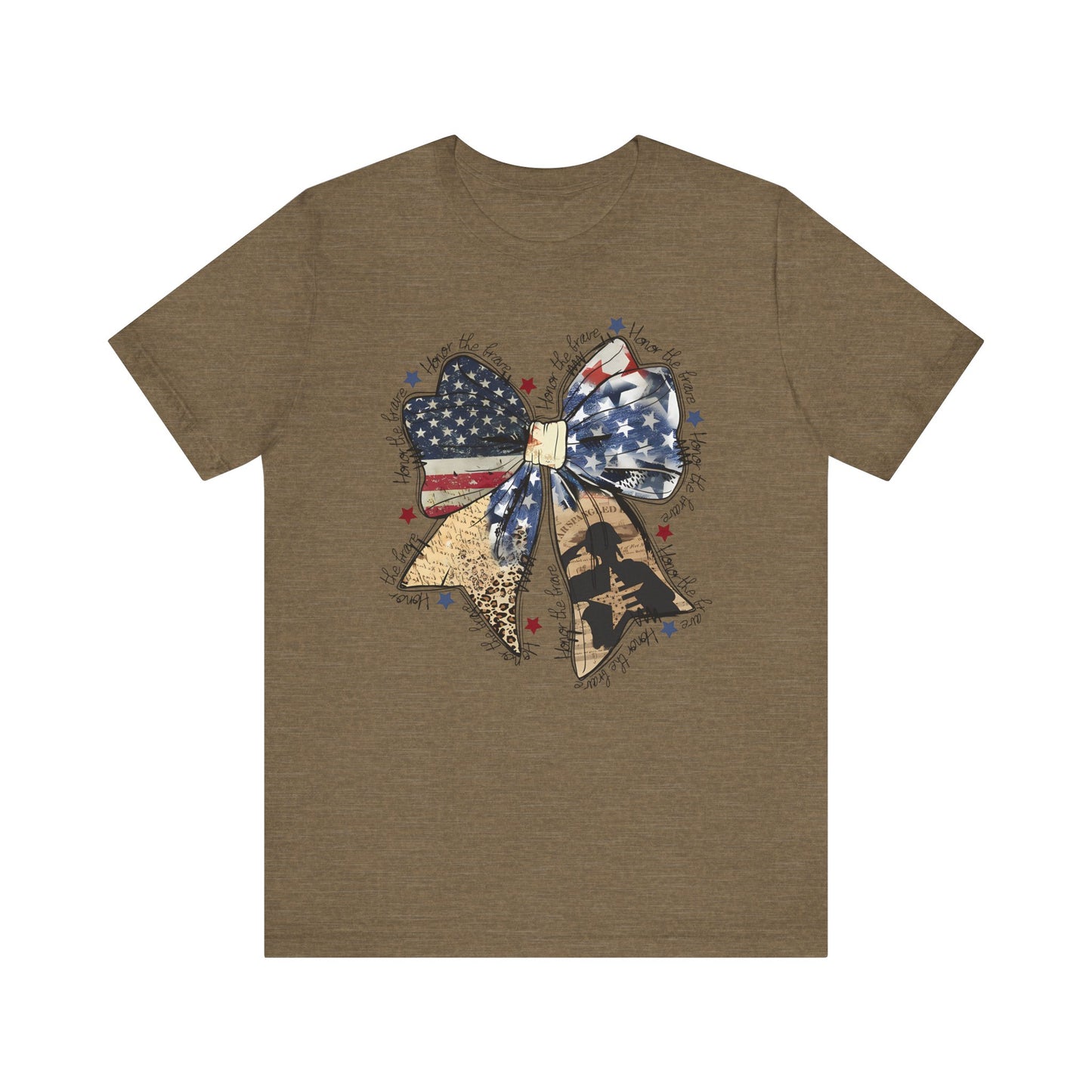 Honor The Brave Jersey Short Sleeve Tee