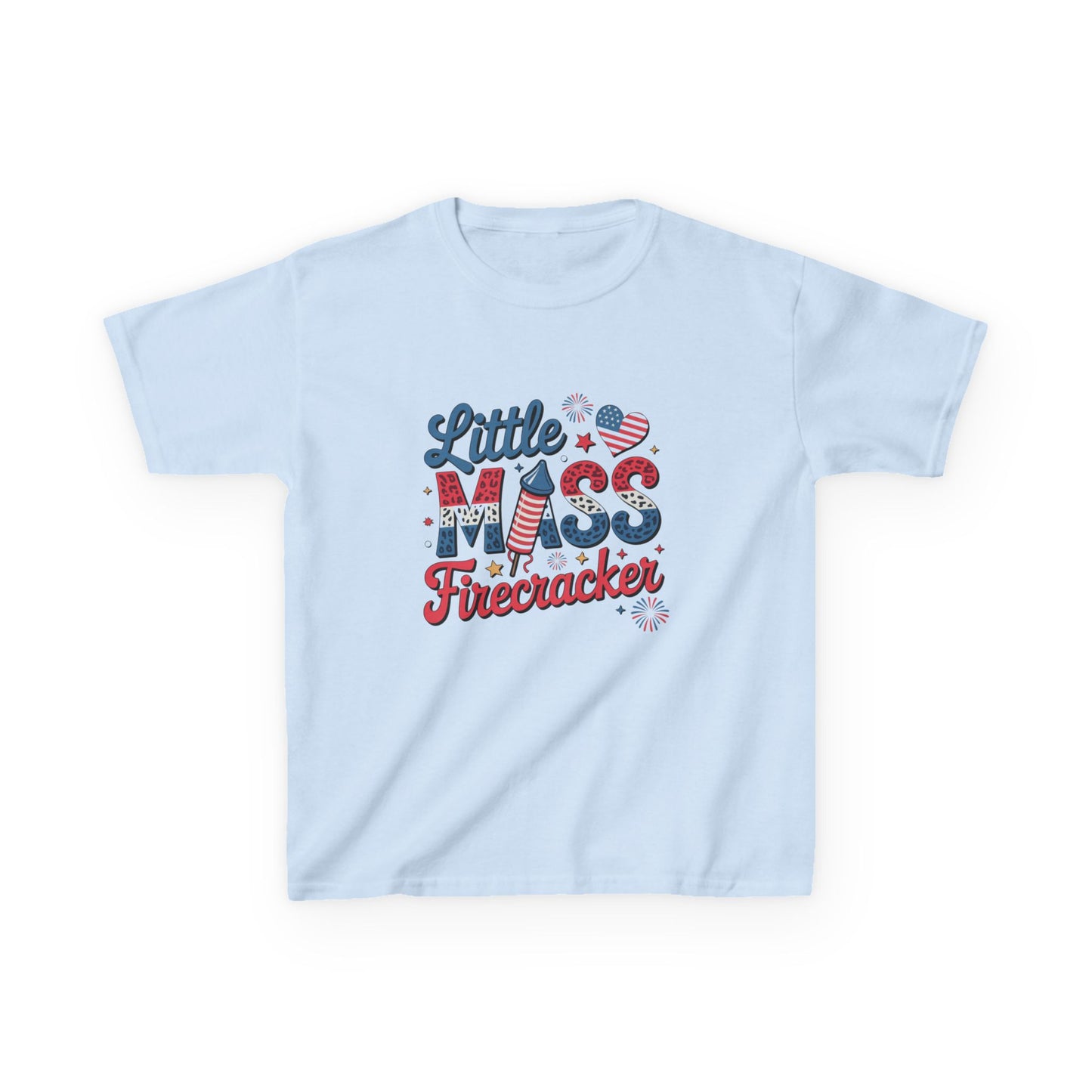 Little Miss Firecracker Kids Heavy Cotton™ Tee