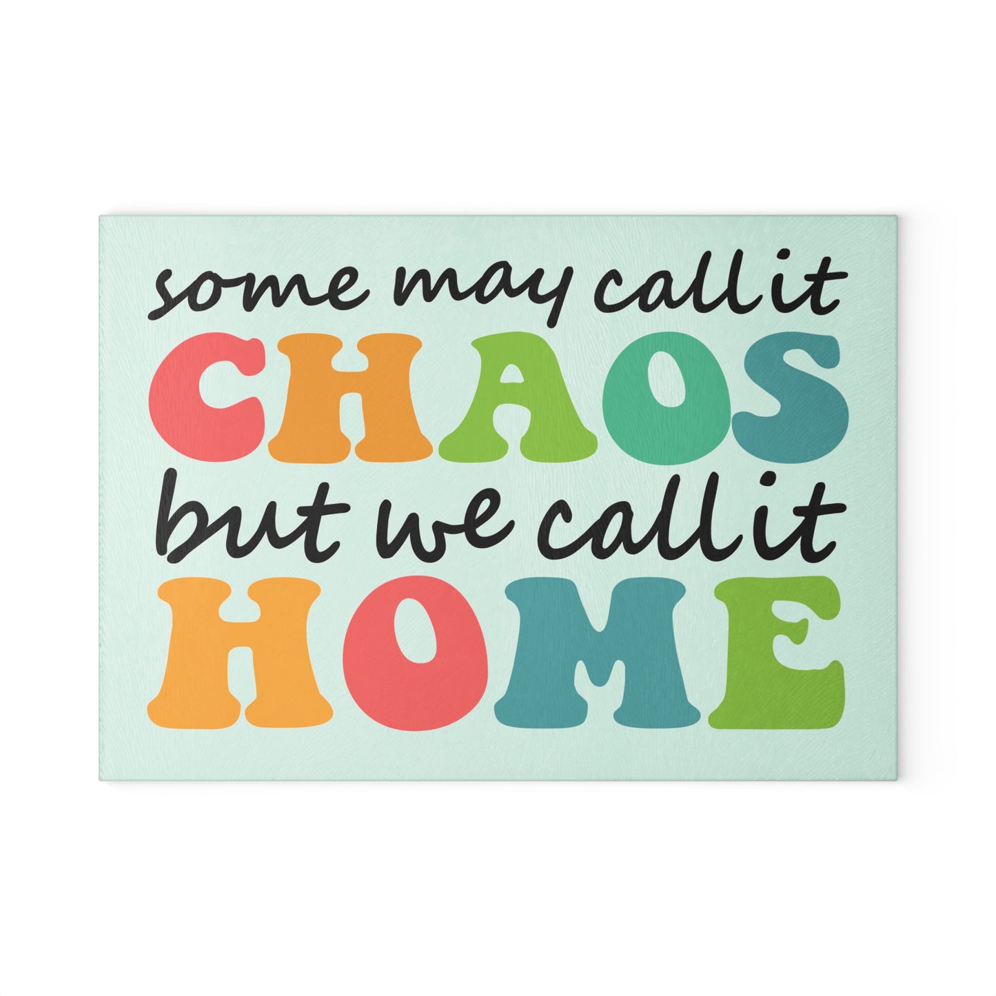 Call It Home Glass Cutting Board