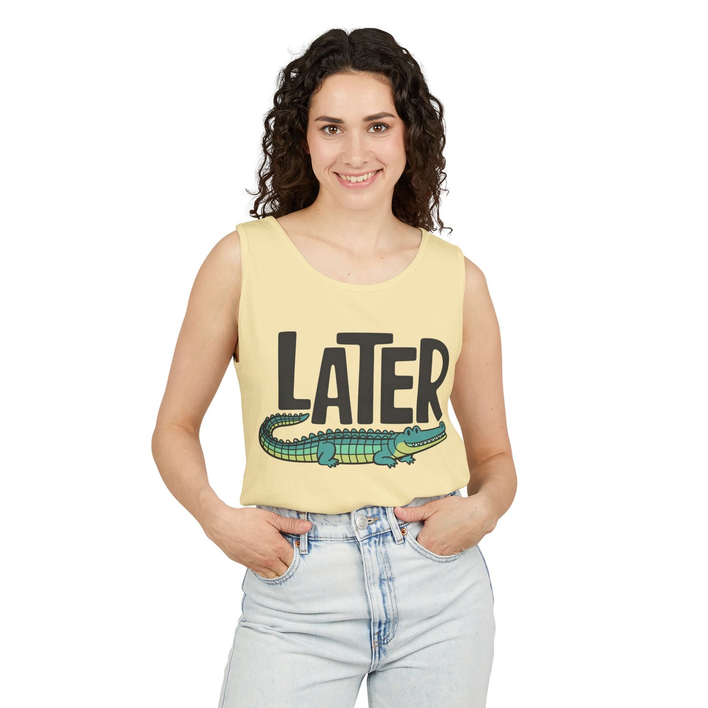 Later Gator Garment-Dyed Tank Top
