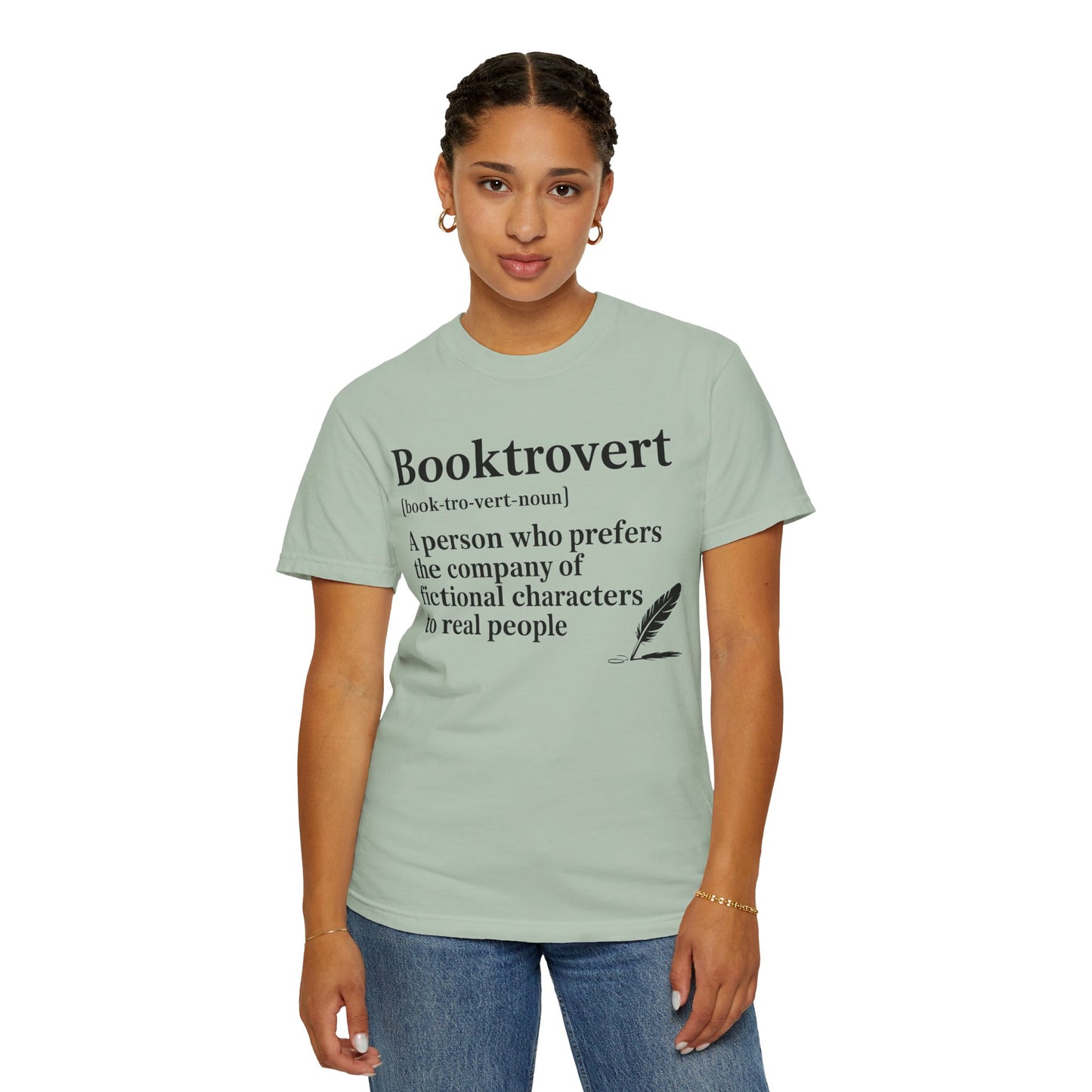 Booktrovert Garment-Dyed T-shirt