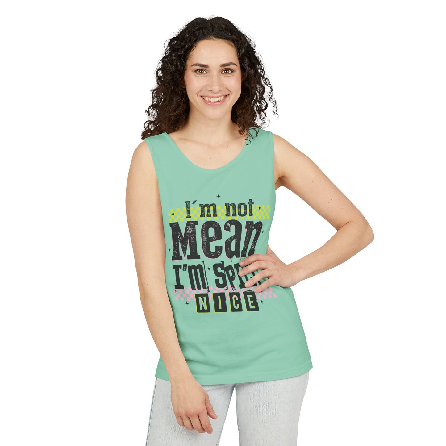 Spicy Nice Garment-Dyed Tank Top