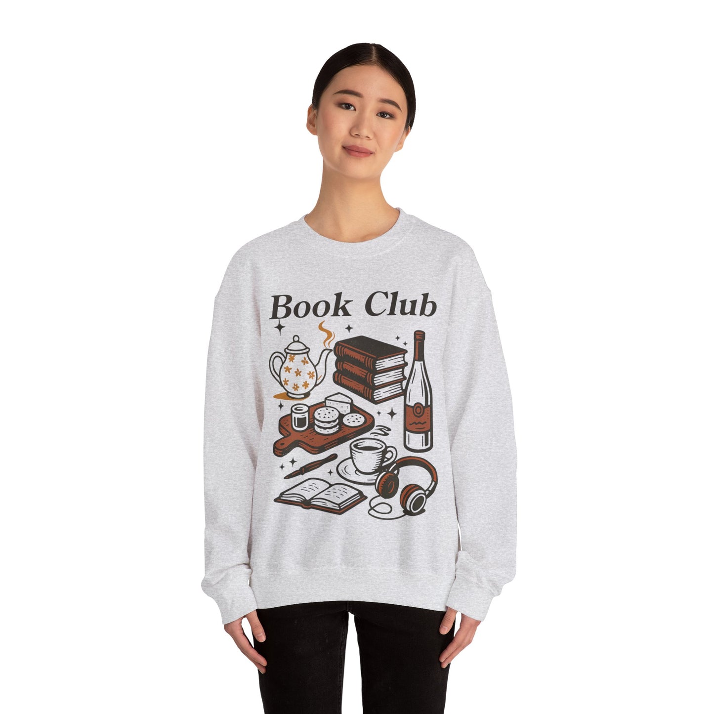 Book CLub Heavy Blend™ Crewneck Sweatshirt