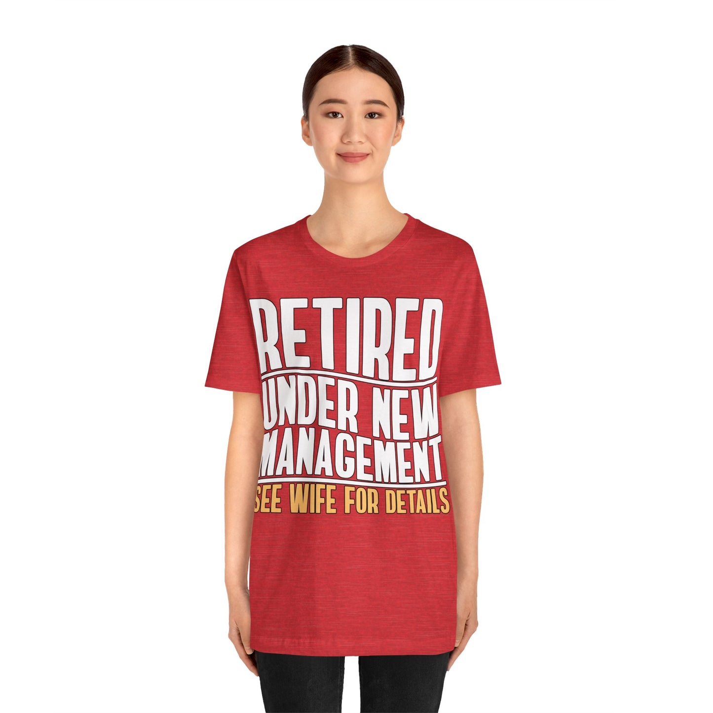 New Management Jersey Short Sleeve Tee