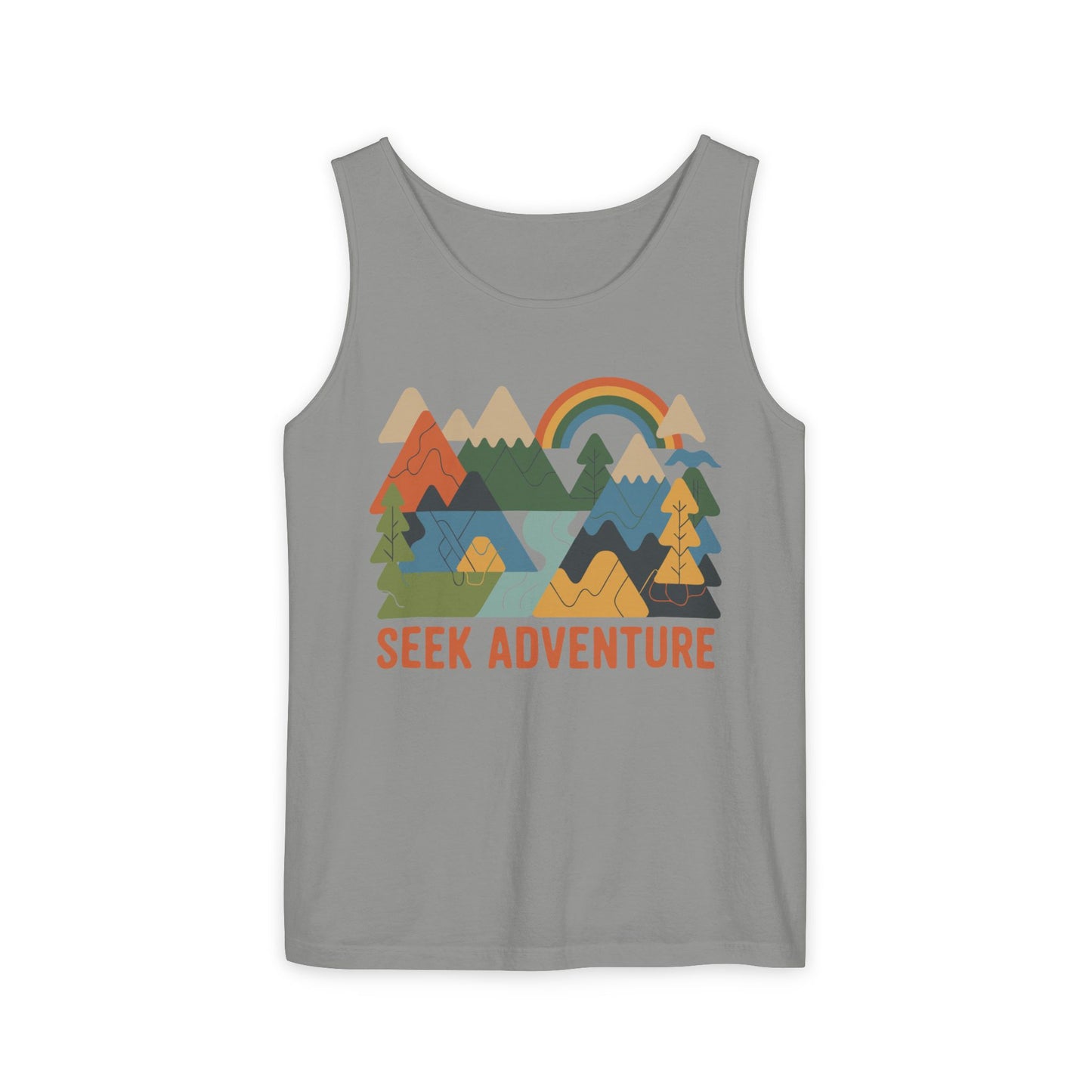 Seek Adventure Garment-Dyed Tank Top