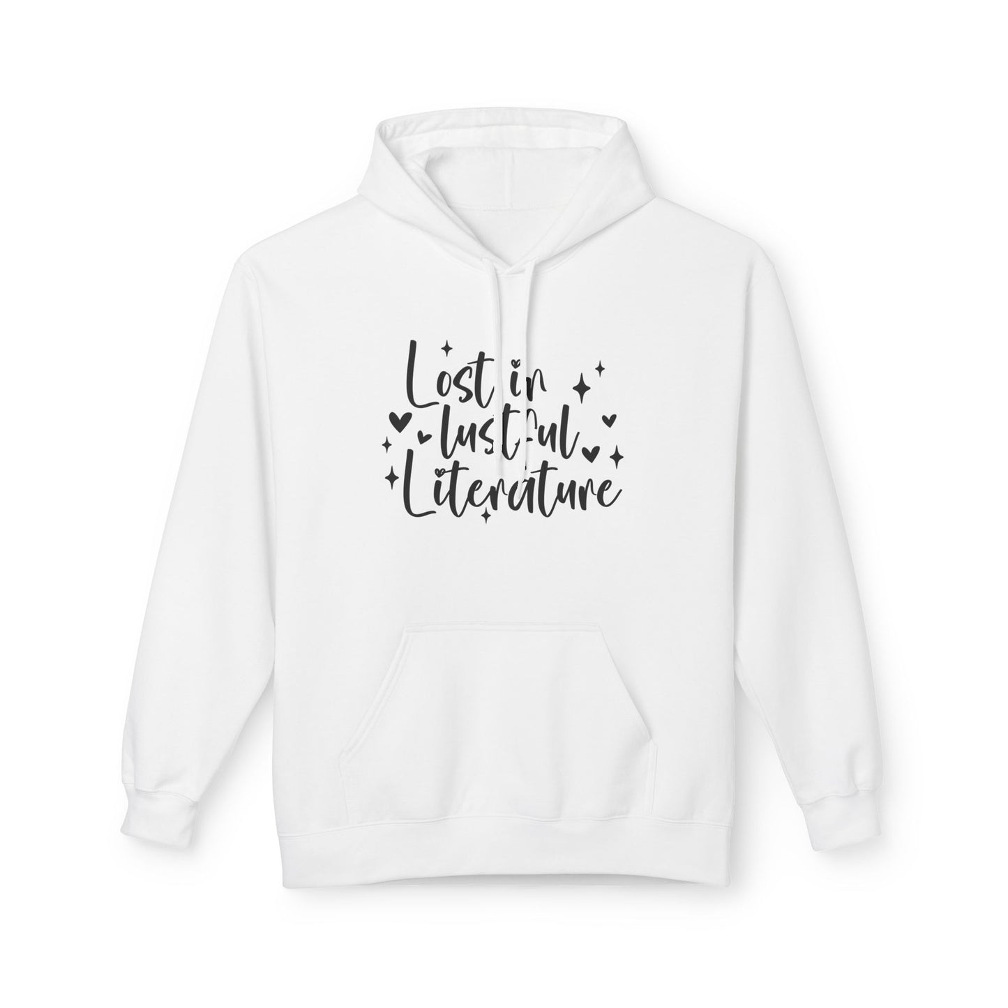 Lost in Lustful Literature Midweight Softstyle Fleece Hoodie