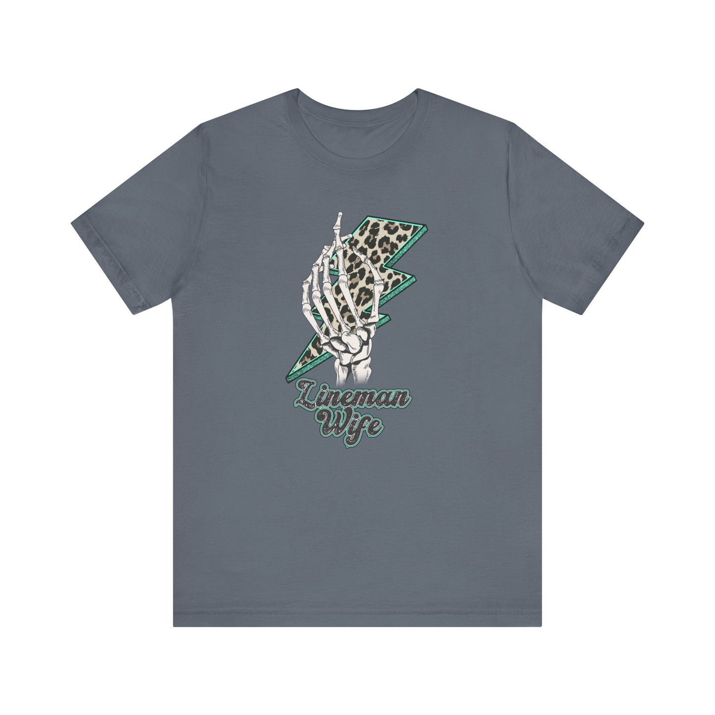 Lineman Wife Jersey Short Sleeve Tee