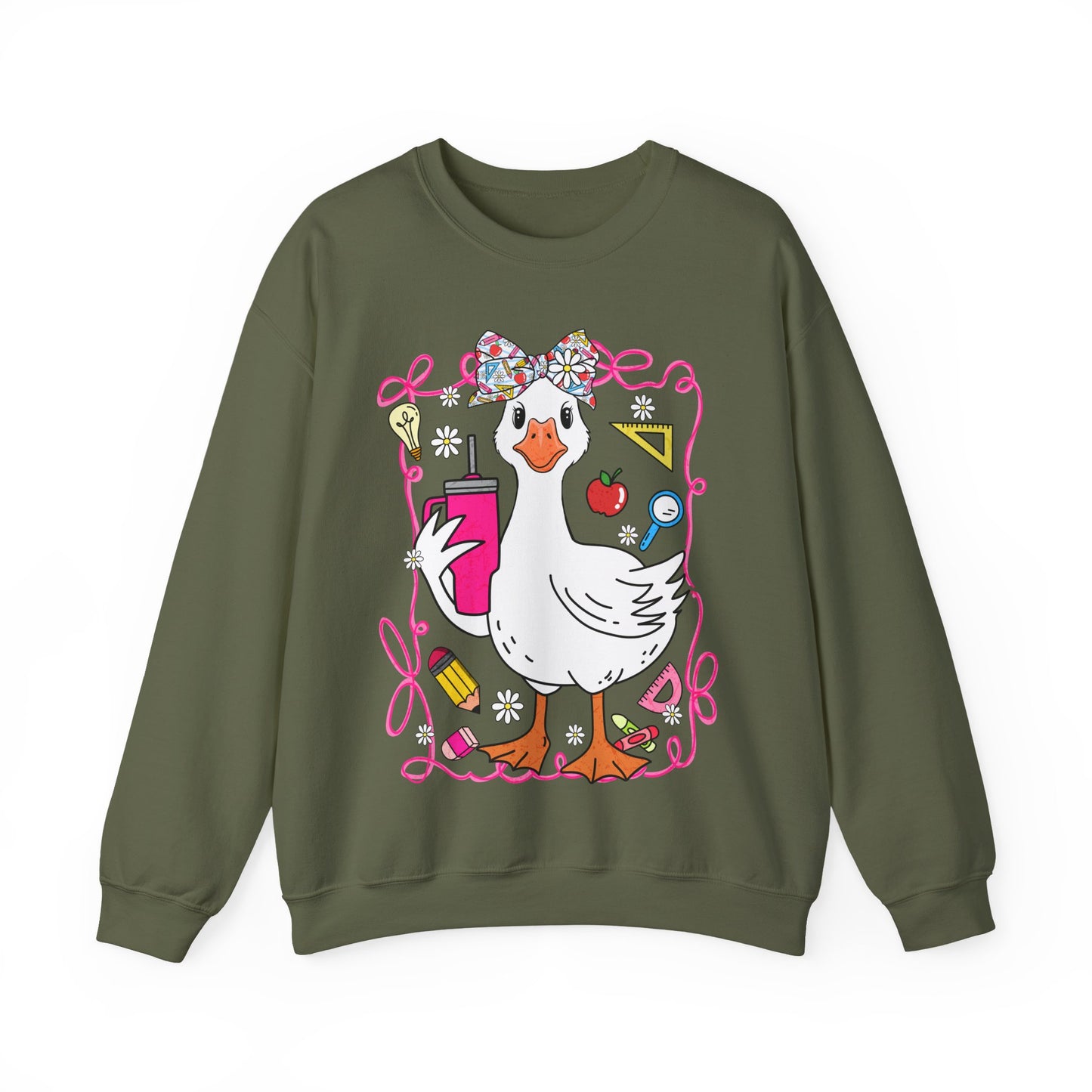 Teacher Goose Heavy Blend™ Crewneck Sweatshirt