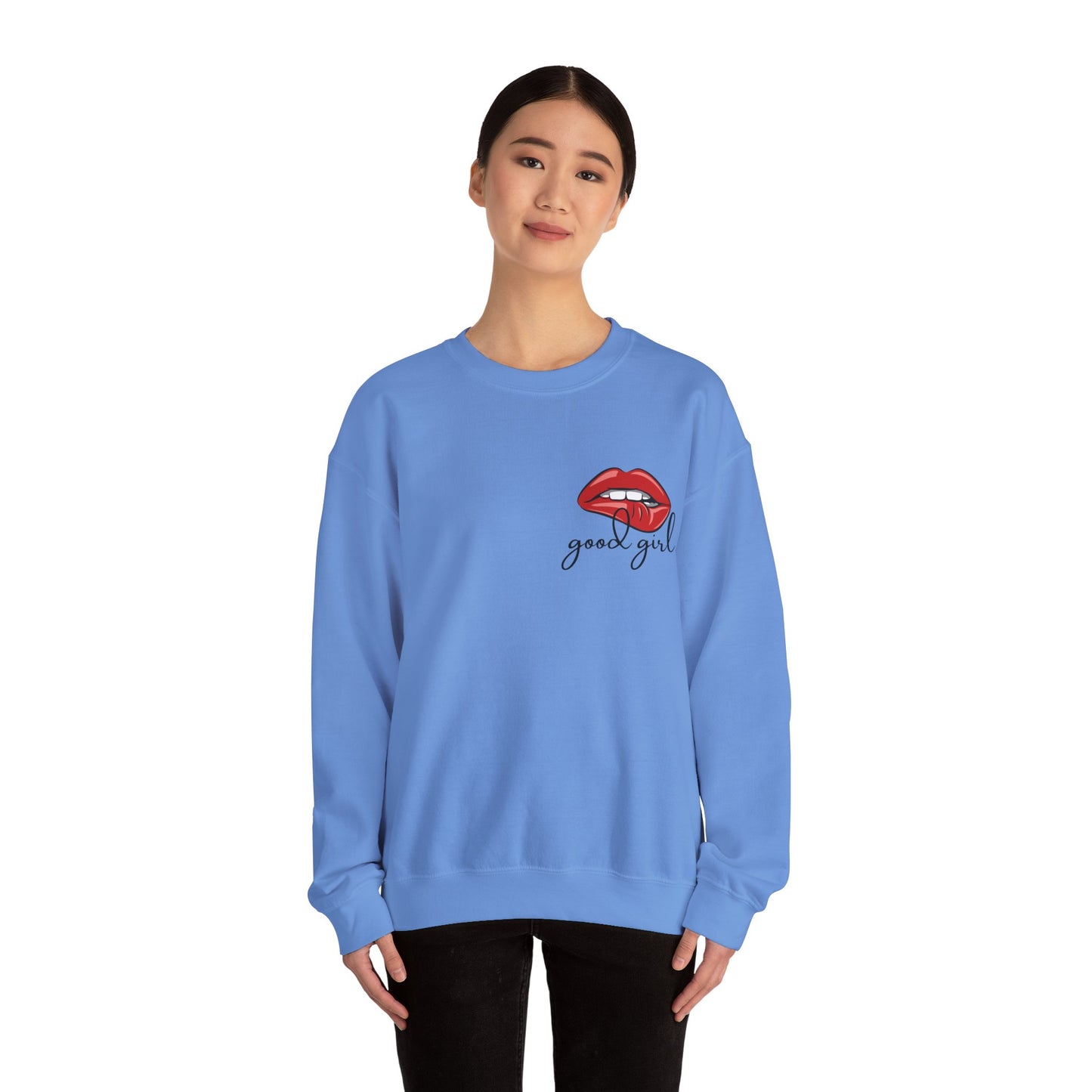 Good Girl Pocket Heavy Blend™ Crewneck Sweatshirt