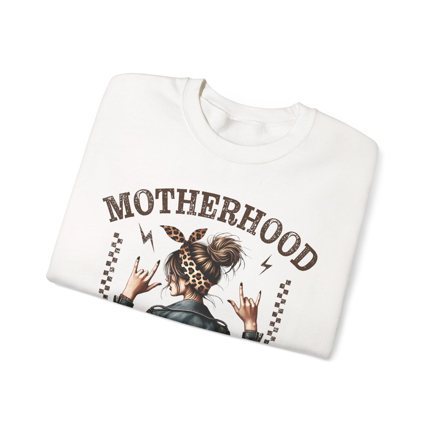 Motherhood Either Way Were Rockin Heavy Blend™ Crewneck Sweatshirt