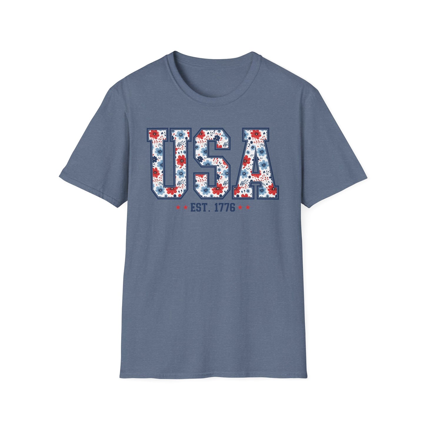 USA EST 1776 Softstyle T-Shirt