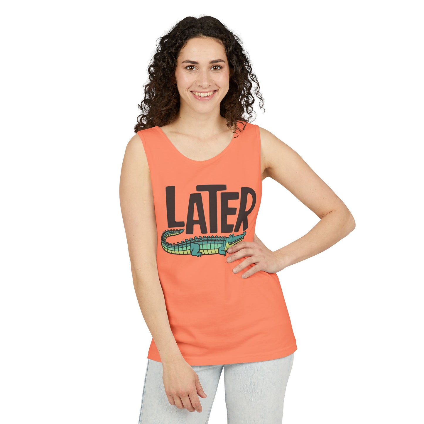 Later Gator Garment-Dyed Tank Top