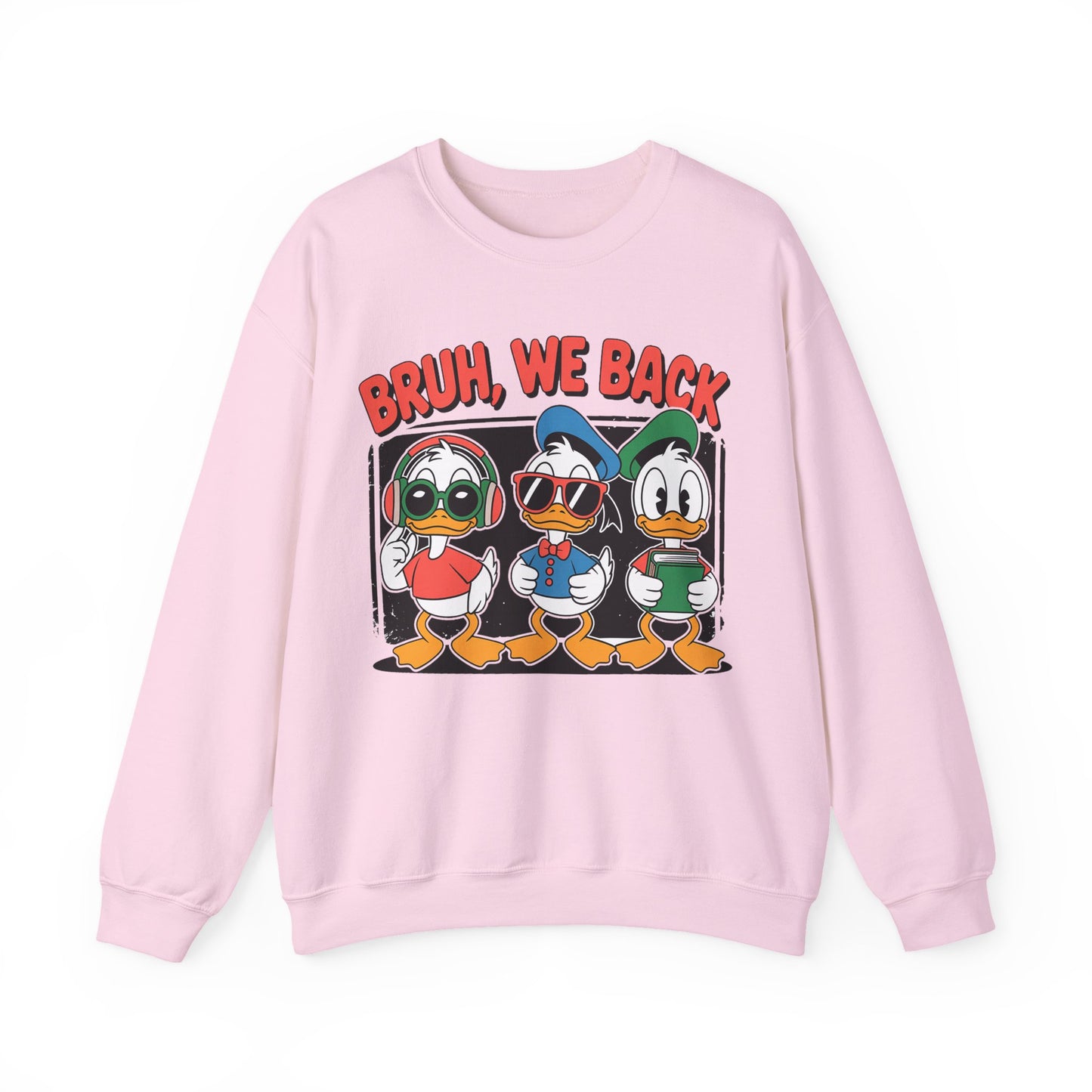 Bruh We Back Ducklings Heavy Blend™ Crewneck Sweatshirt