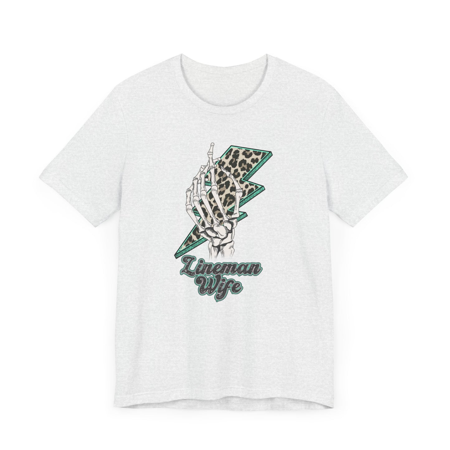 Lineman Wife Jersey Short Sleeve Tee