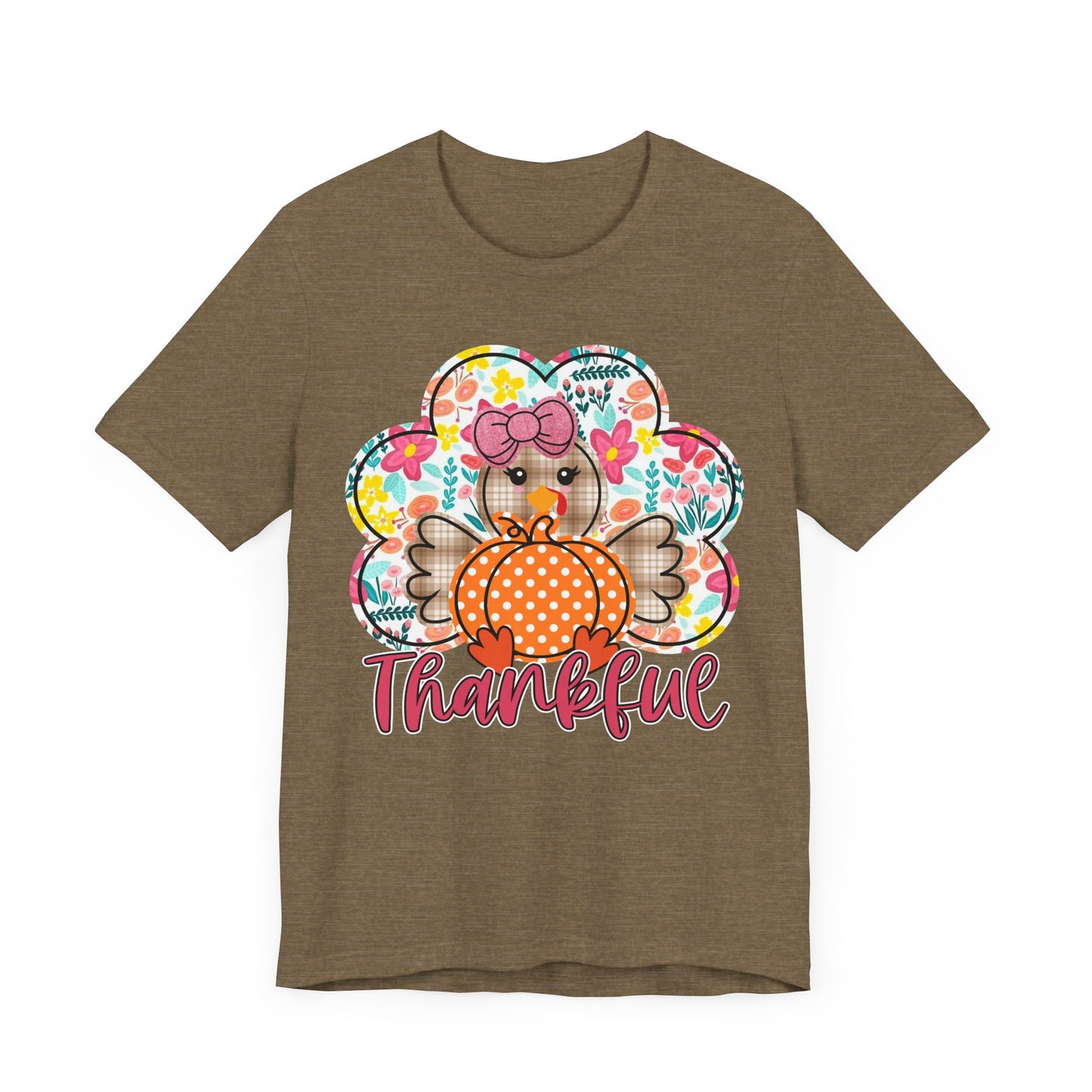 Thankful Turkey Jersey Short Sleeve Tee