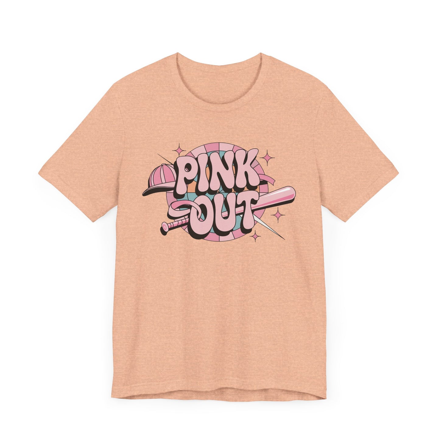 Baseball Pink Out Jersey Short Sleeve Tee