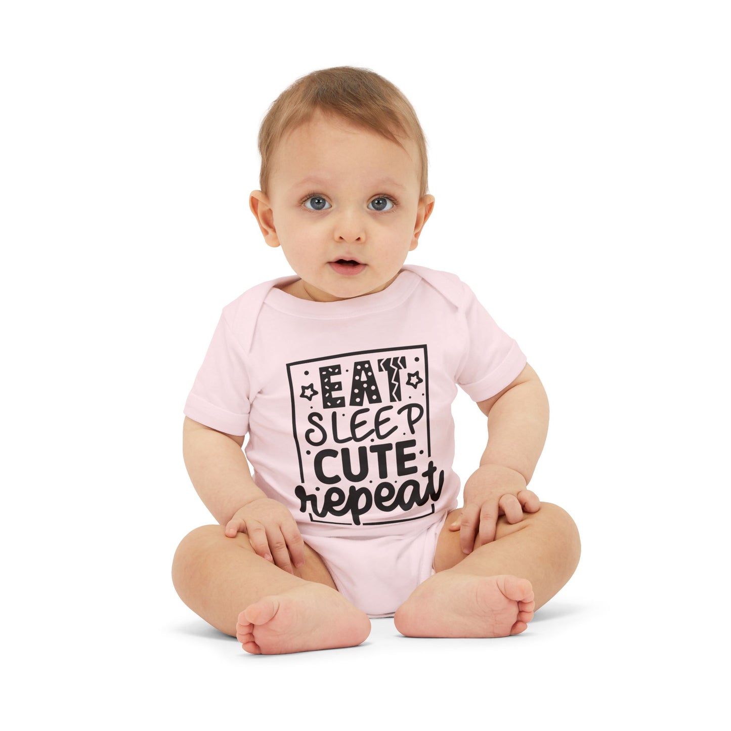 Eat Sleep Cute Repeat Infant Jersey One Piece