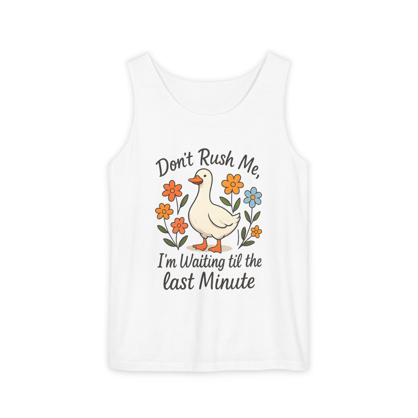 Dot Rush Me Garment-Dyed Tank Top