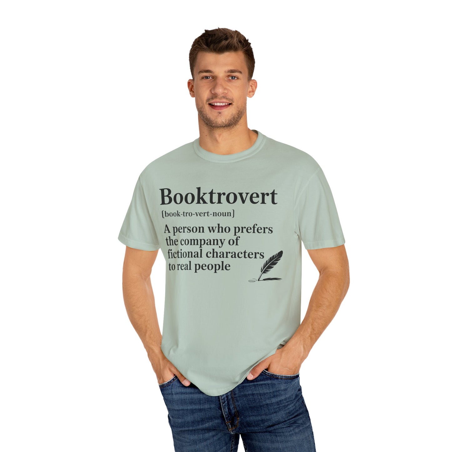 Booktrovert Garment-Dyed T-shirt