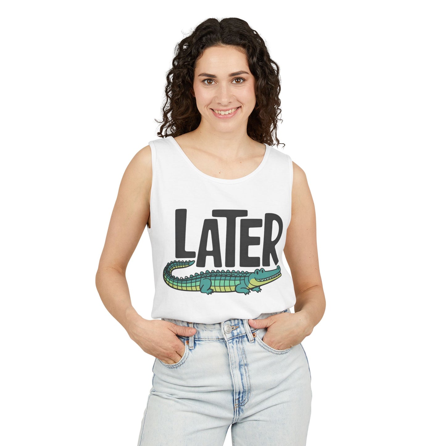 Later Gator Garment-Dyed Tank Top