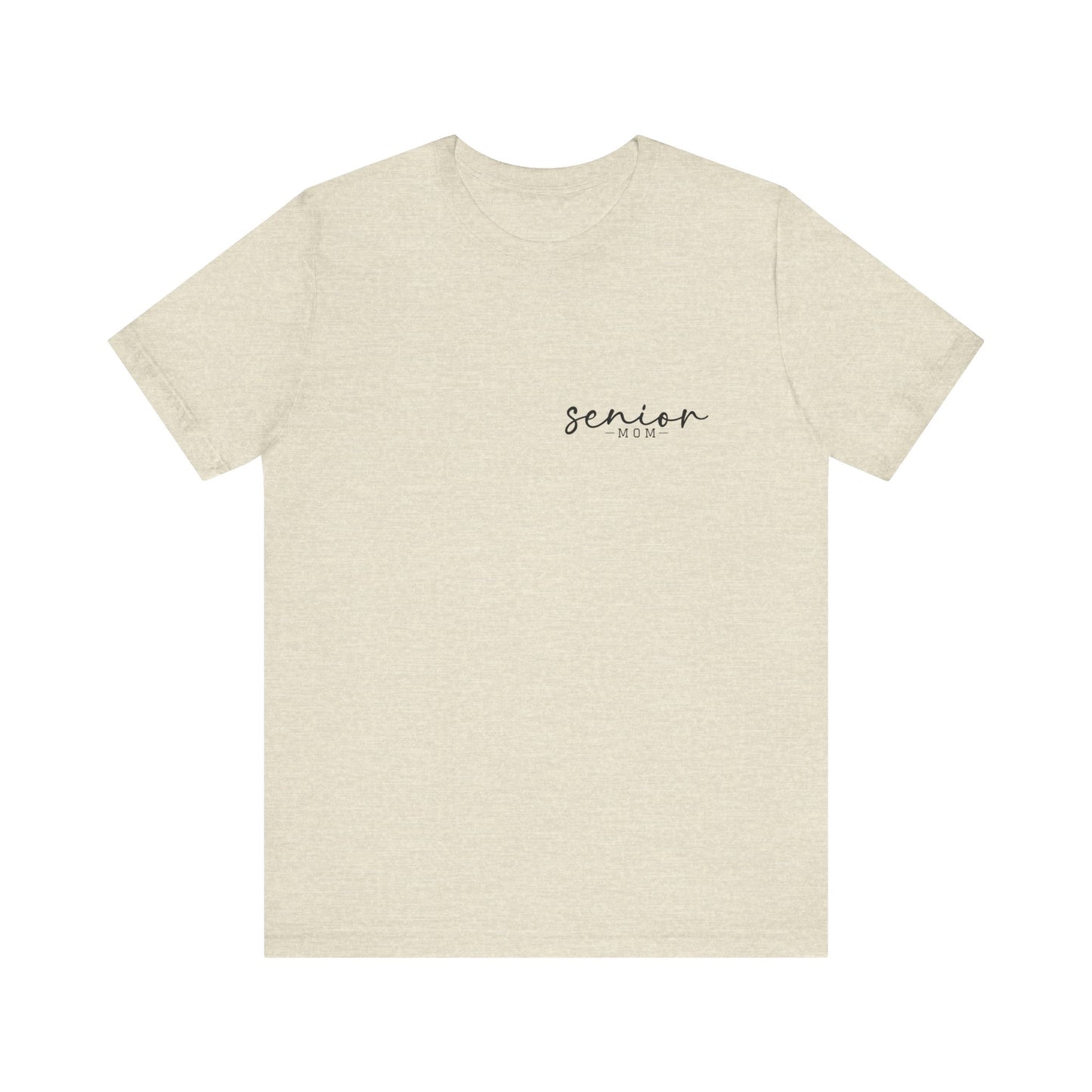 Senior Mom Pocket Jersey Short Sleeve Tee
