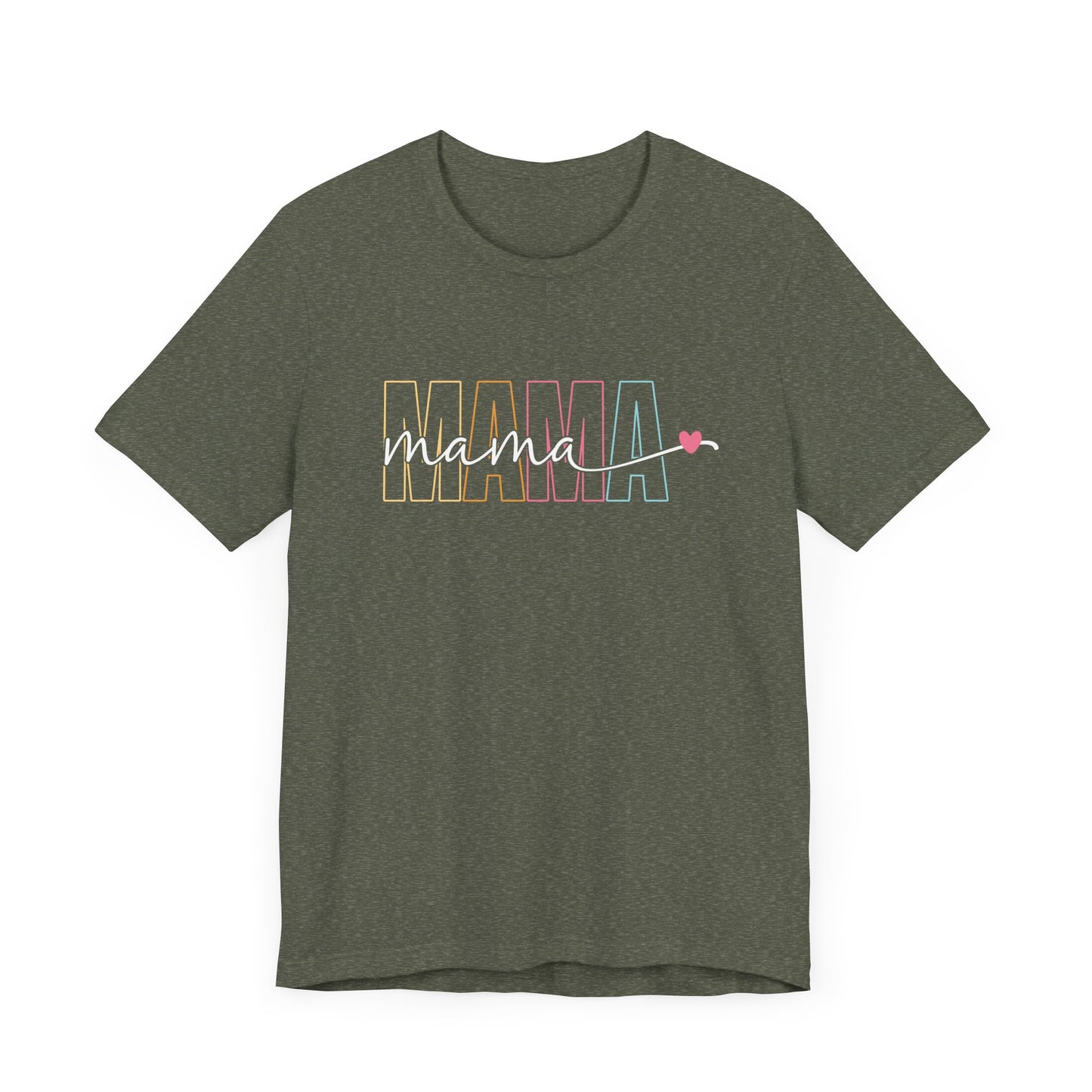 Mama 🖤 Jersey Short Sleeve Tee