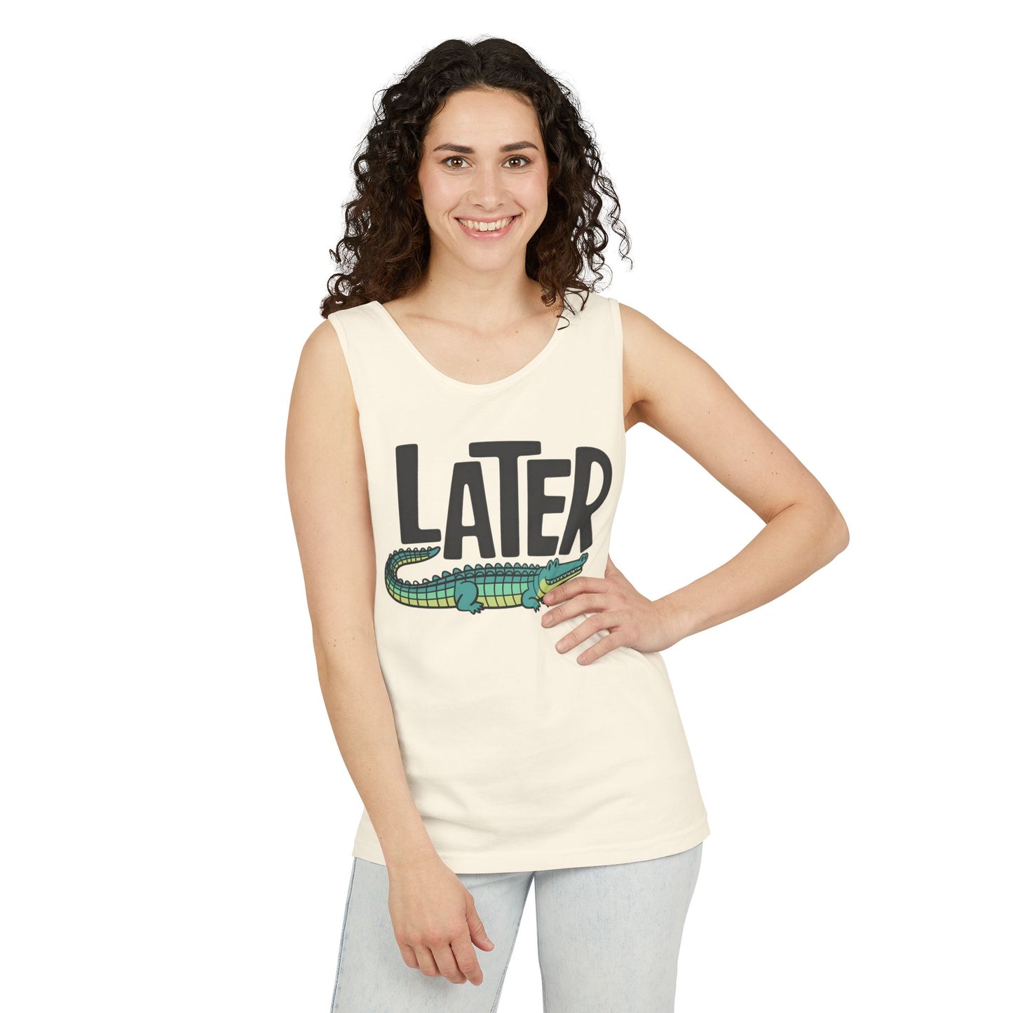 Later Gator Garment-Dyed Tank Top