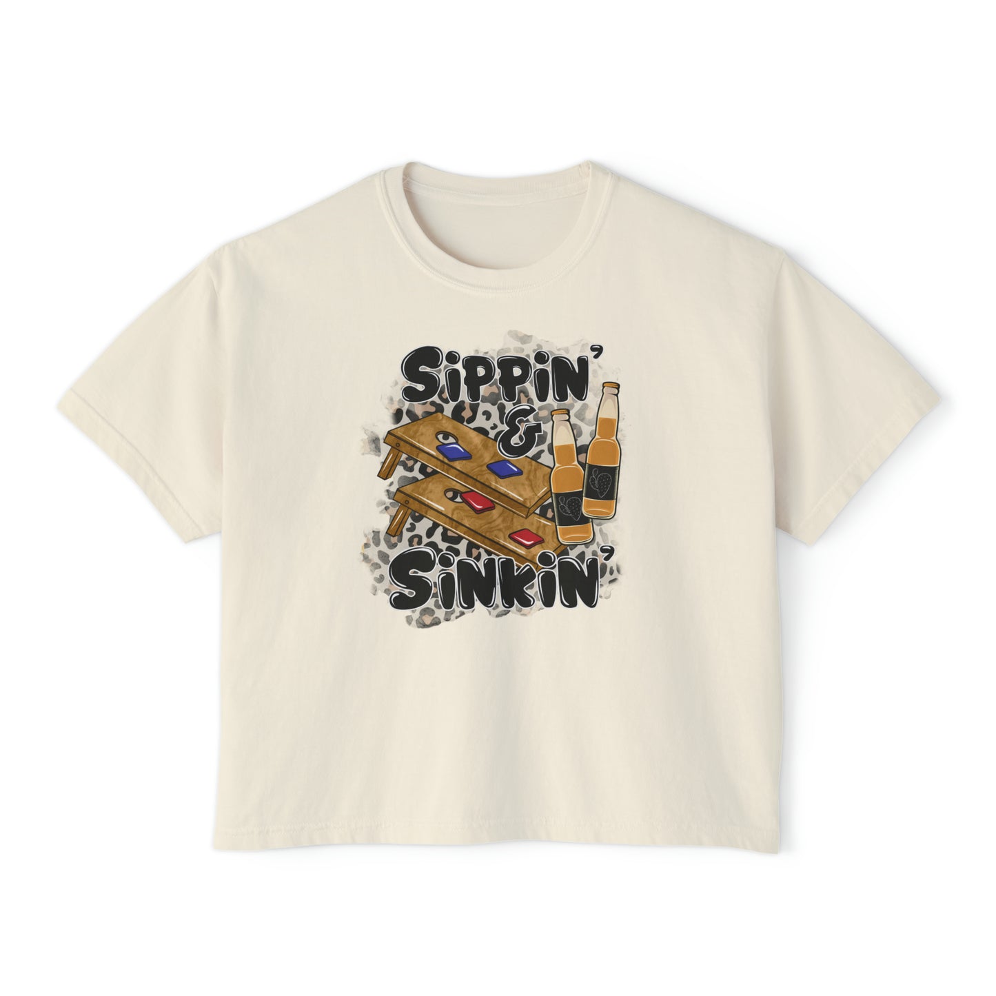 Sippin & Sinkin Women's Boxy Tee