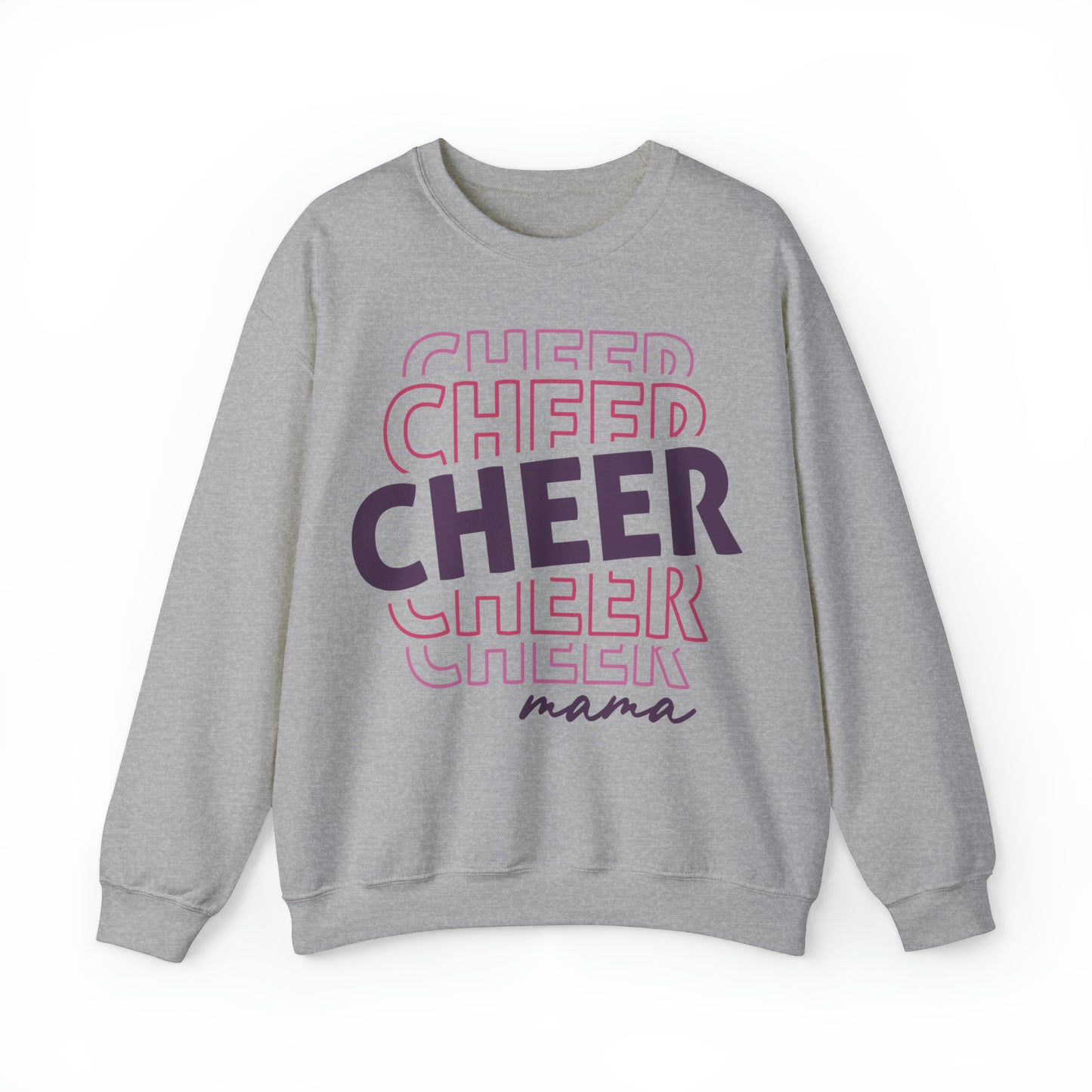 Stacked Cheer Mama Heavy Blend™ Crewneck Sweatshirt