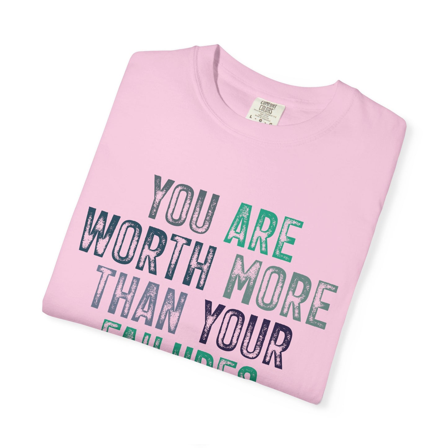 Know Your Worth Garment-Dyed T-shirt