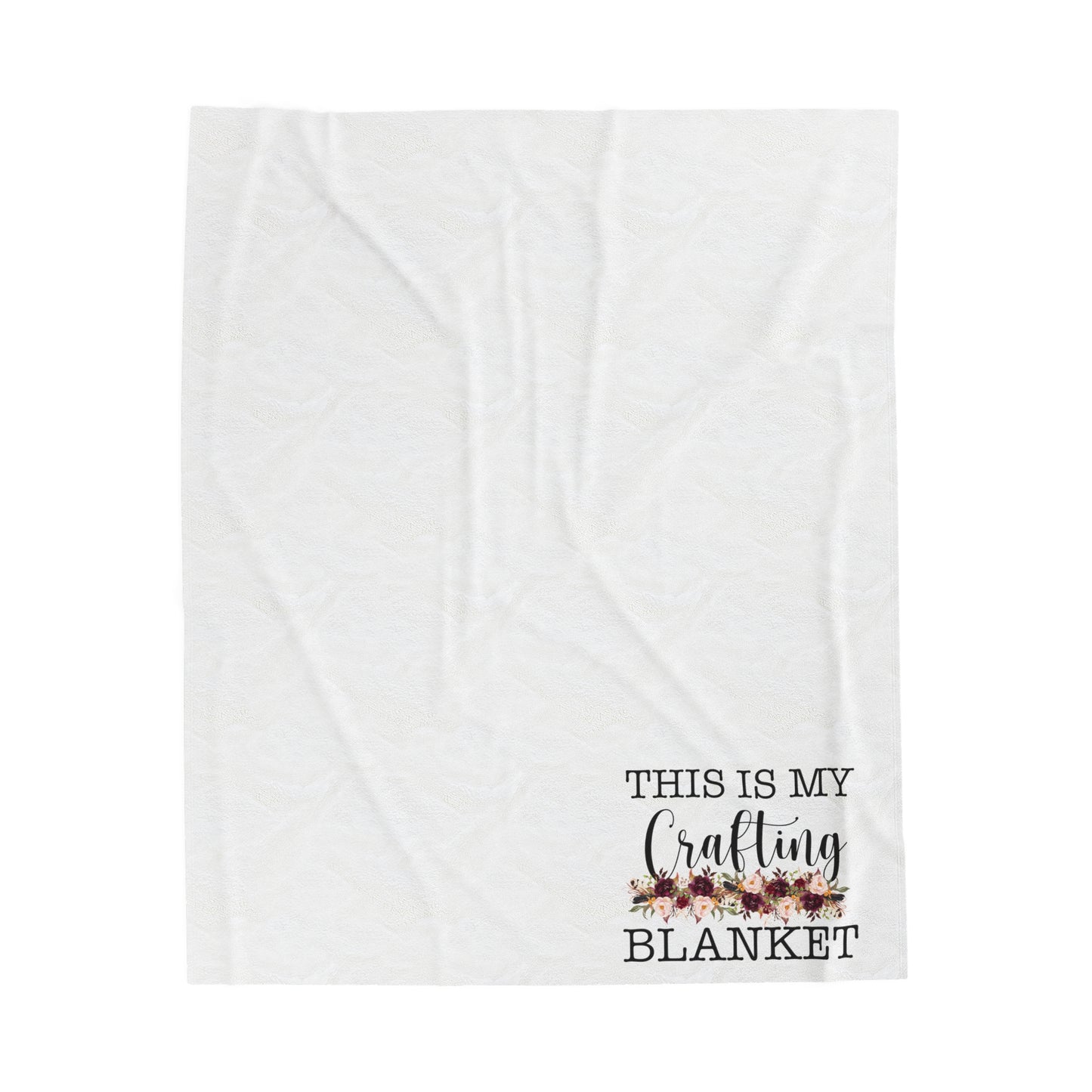 Crafting Blanket Velveteen Plush Blanket