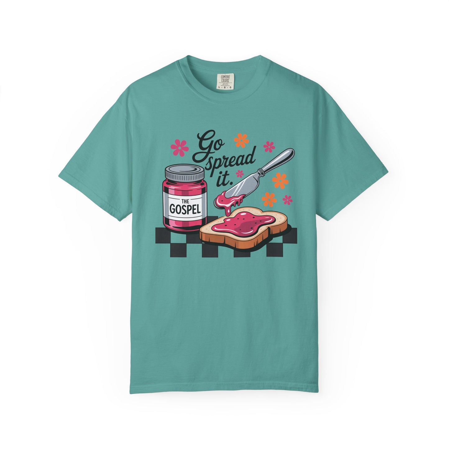 Go Spread It Garment-Dyed T-shirt