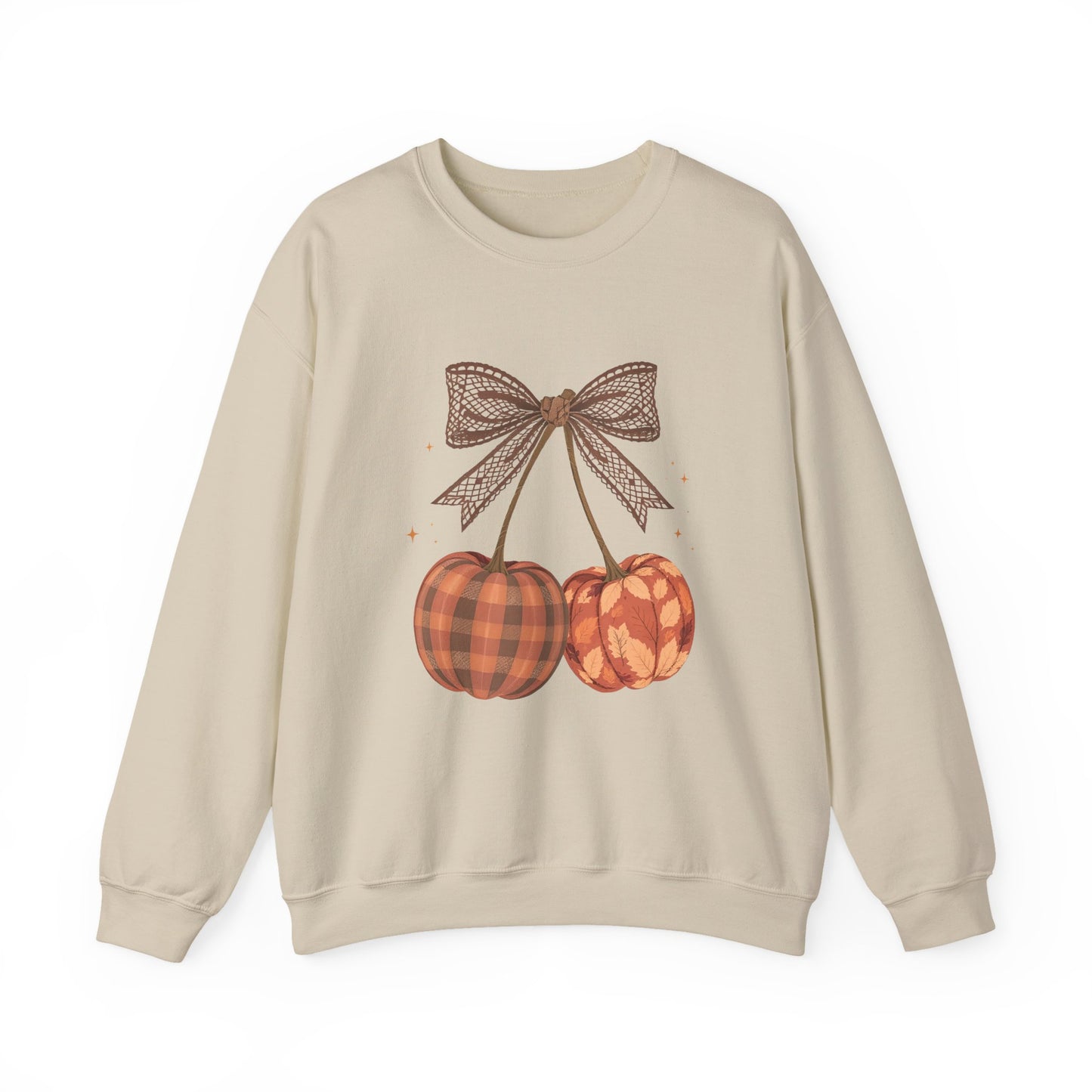 Preppy Cherry Pumpkins Heavy Blend™ Crewneck Sweatshirt