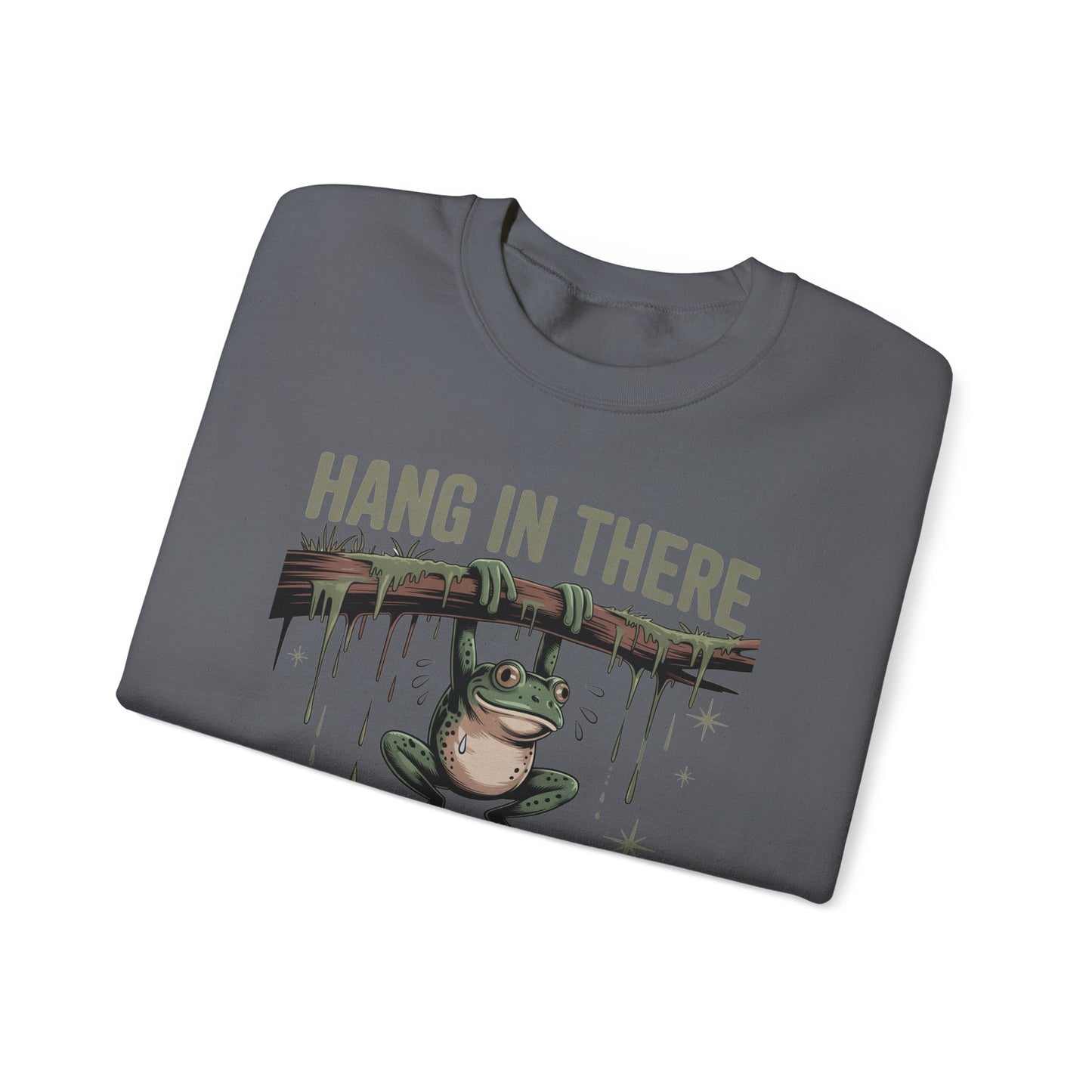 Hang In There Heavy Blend™ Crewneck Sweatshirt