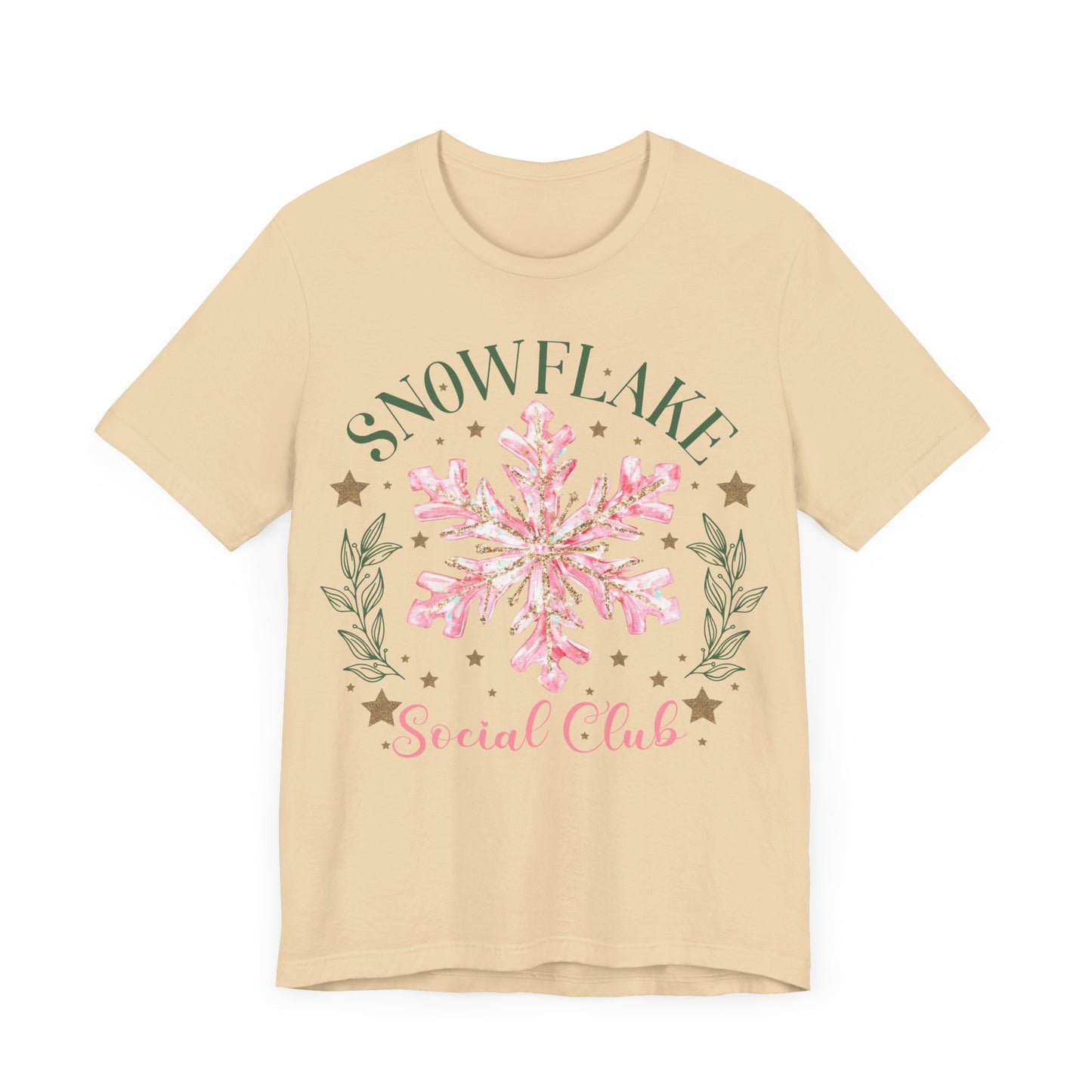 Snowflake Soical Club Jersey Short Sleeve Tee