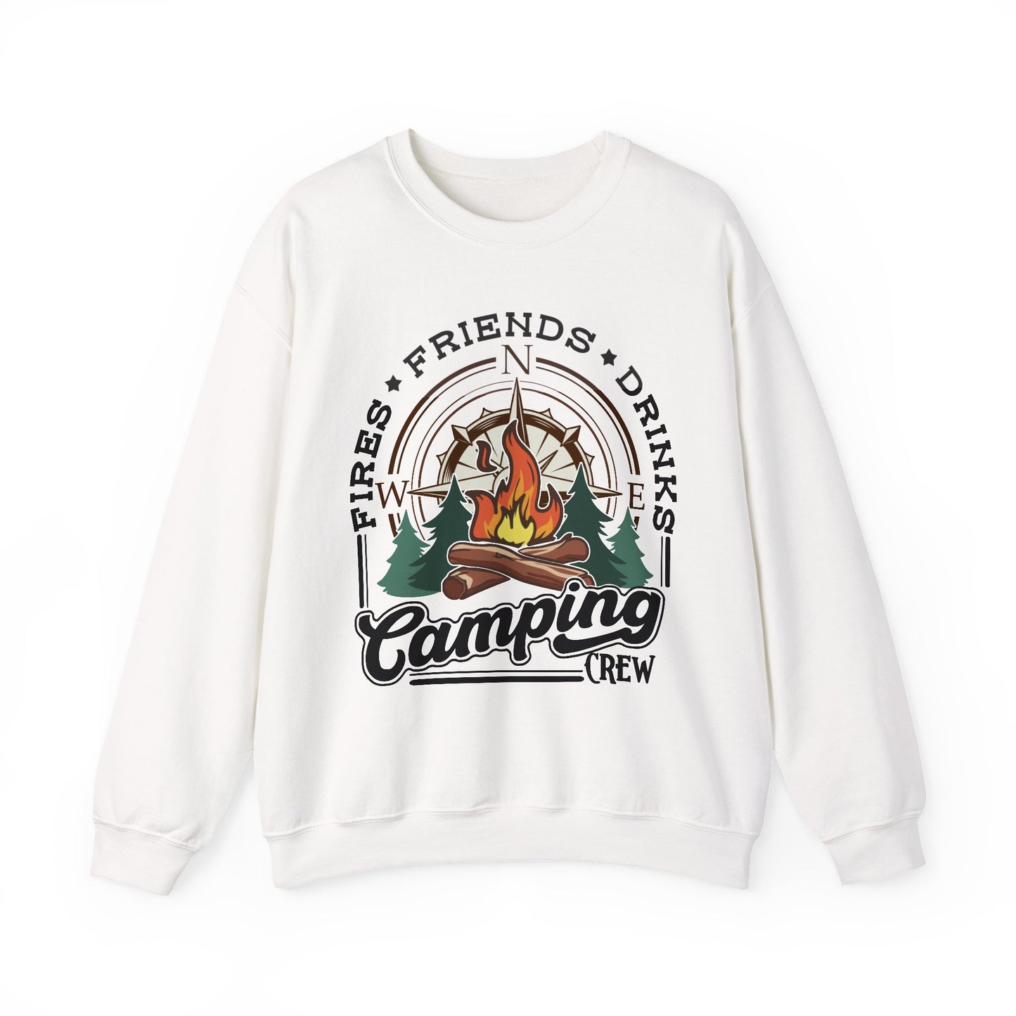 Camping Crew Heavy Blend™ Crewneck Sweatshirt