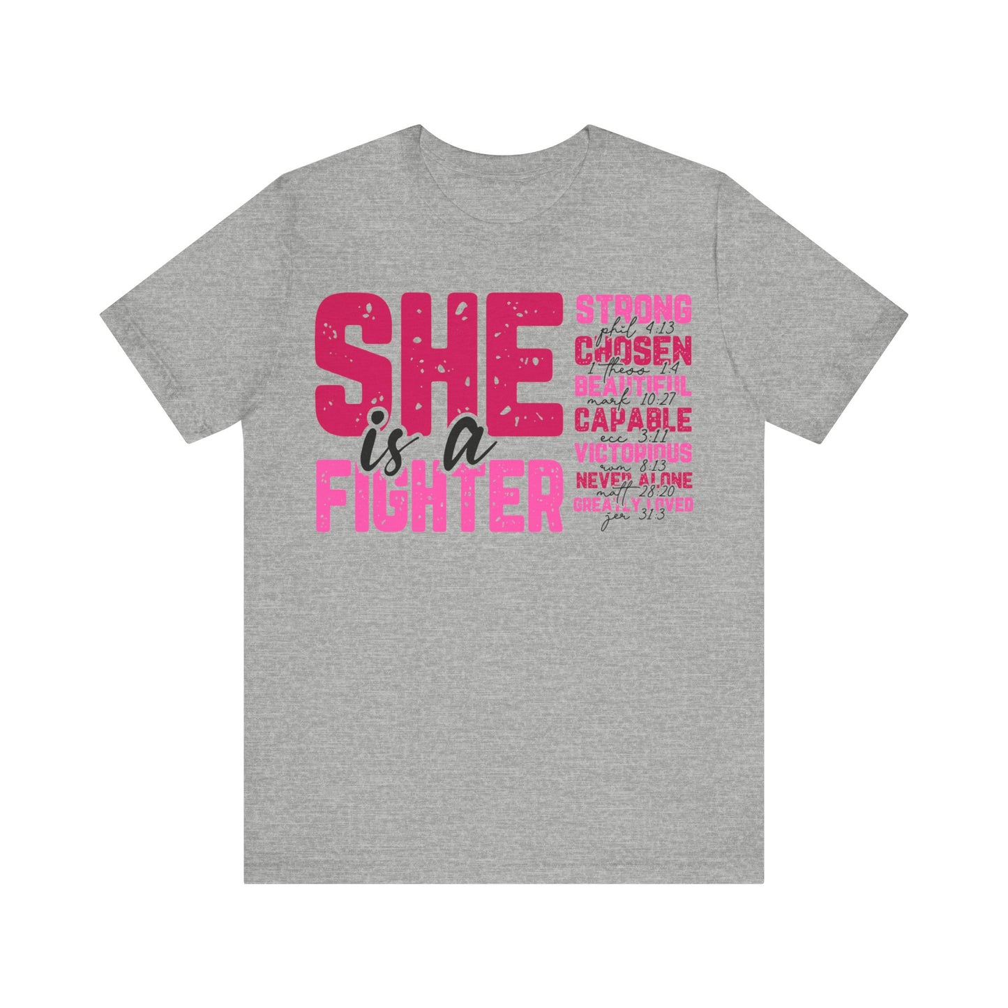 She Is Jersey Short Sleeve Tee